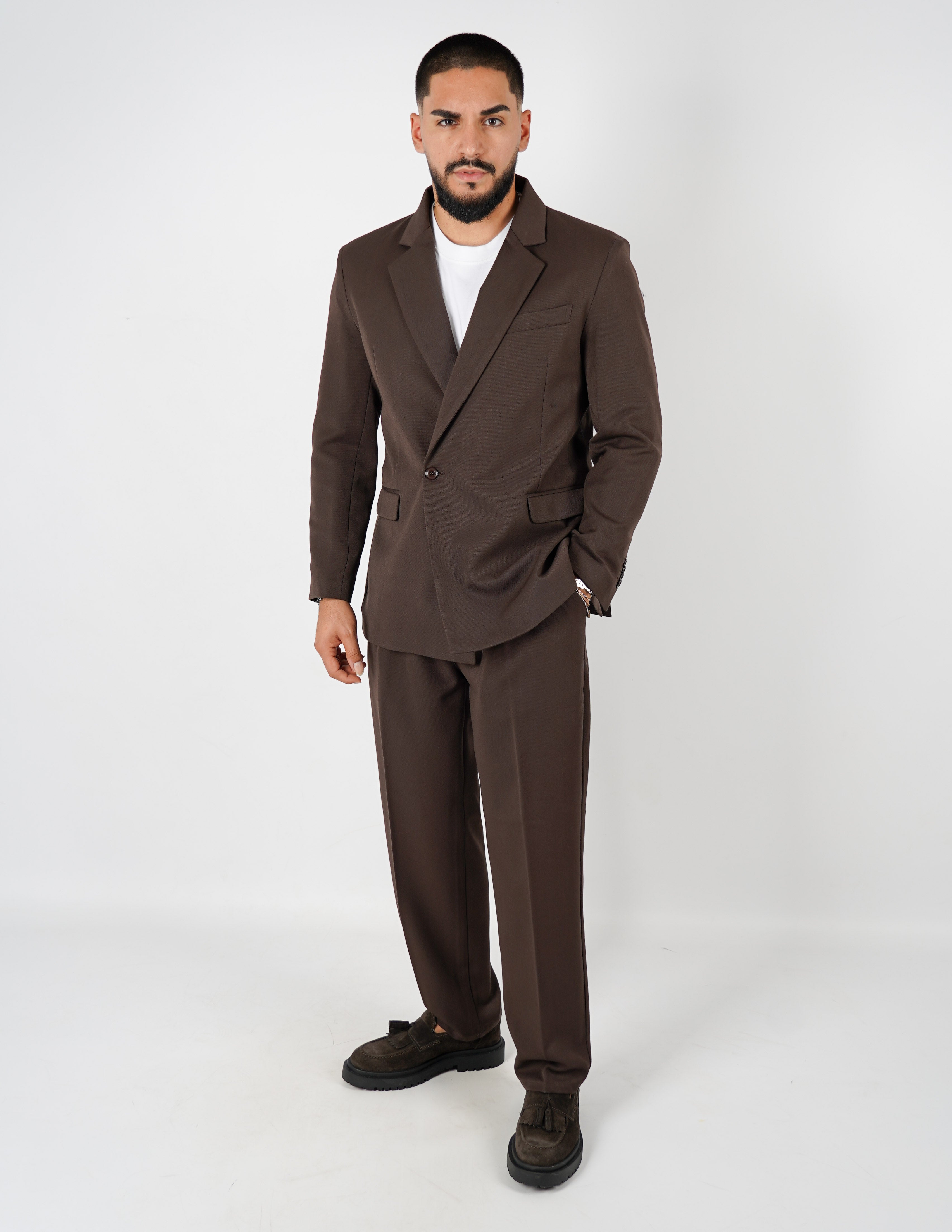 abito doppiopetto elegante oversize