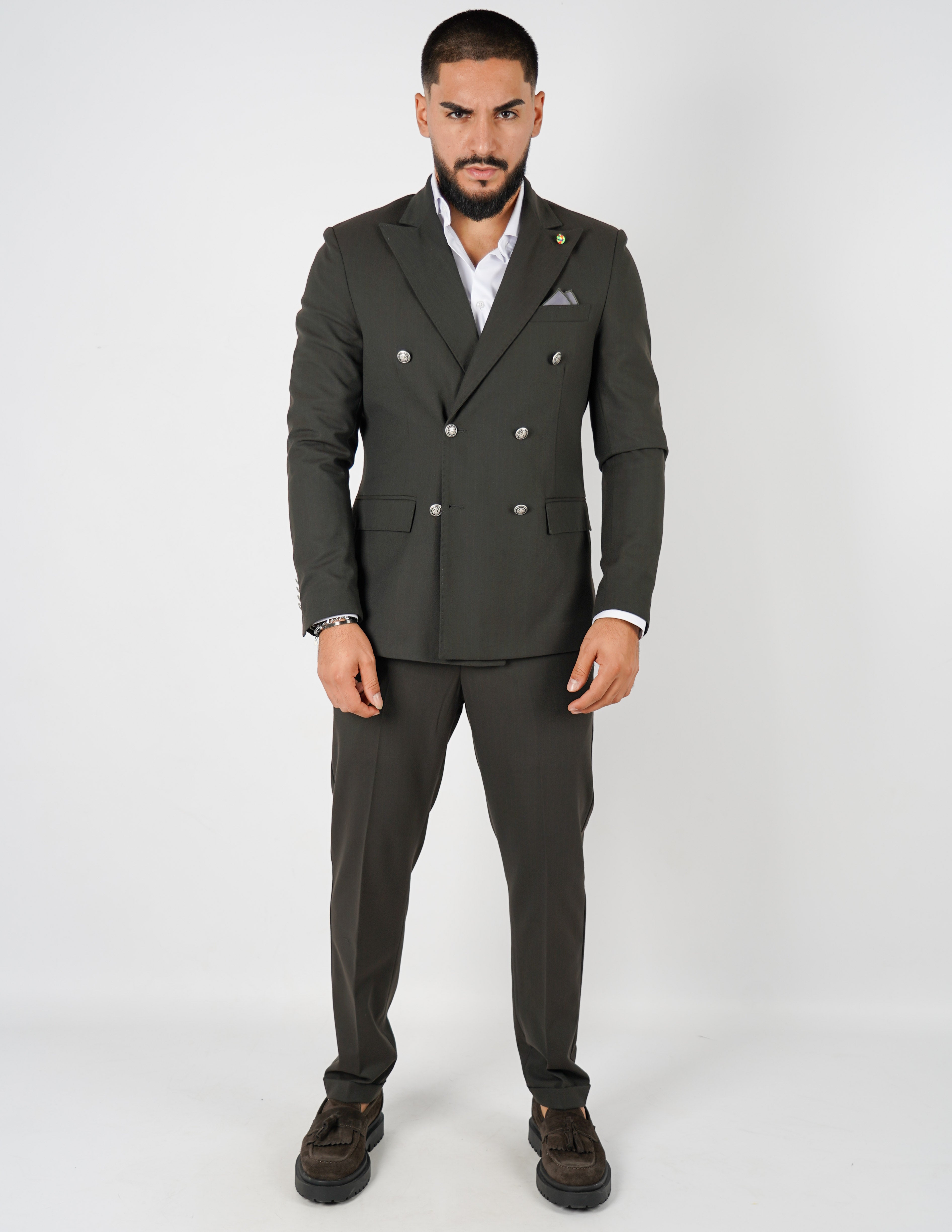 ABITO PREMIUM DOPPIOPETTO GESSATO