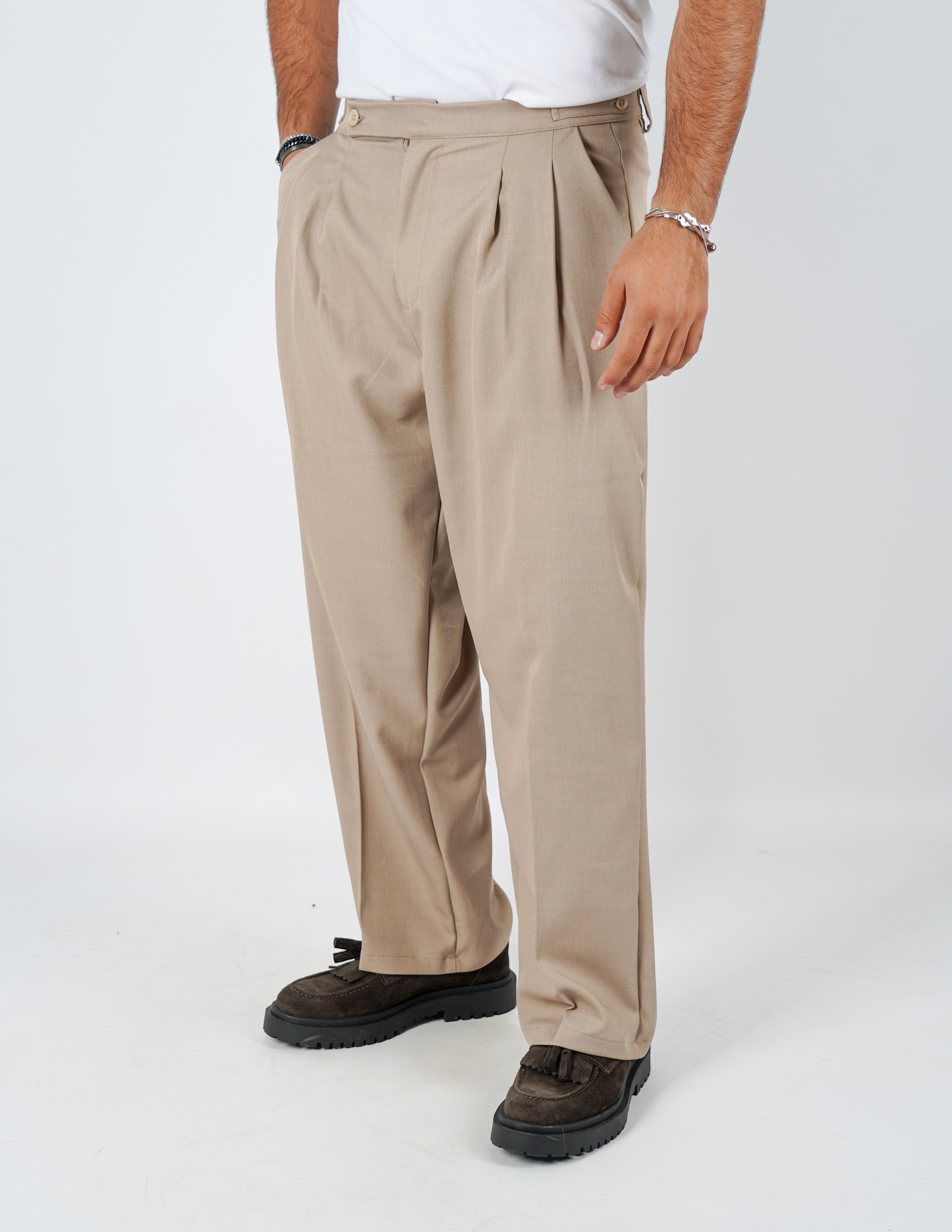 pantalone sartoriale wide fit