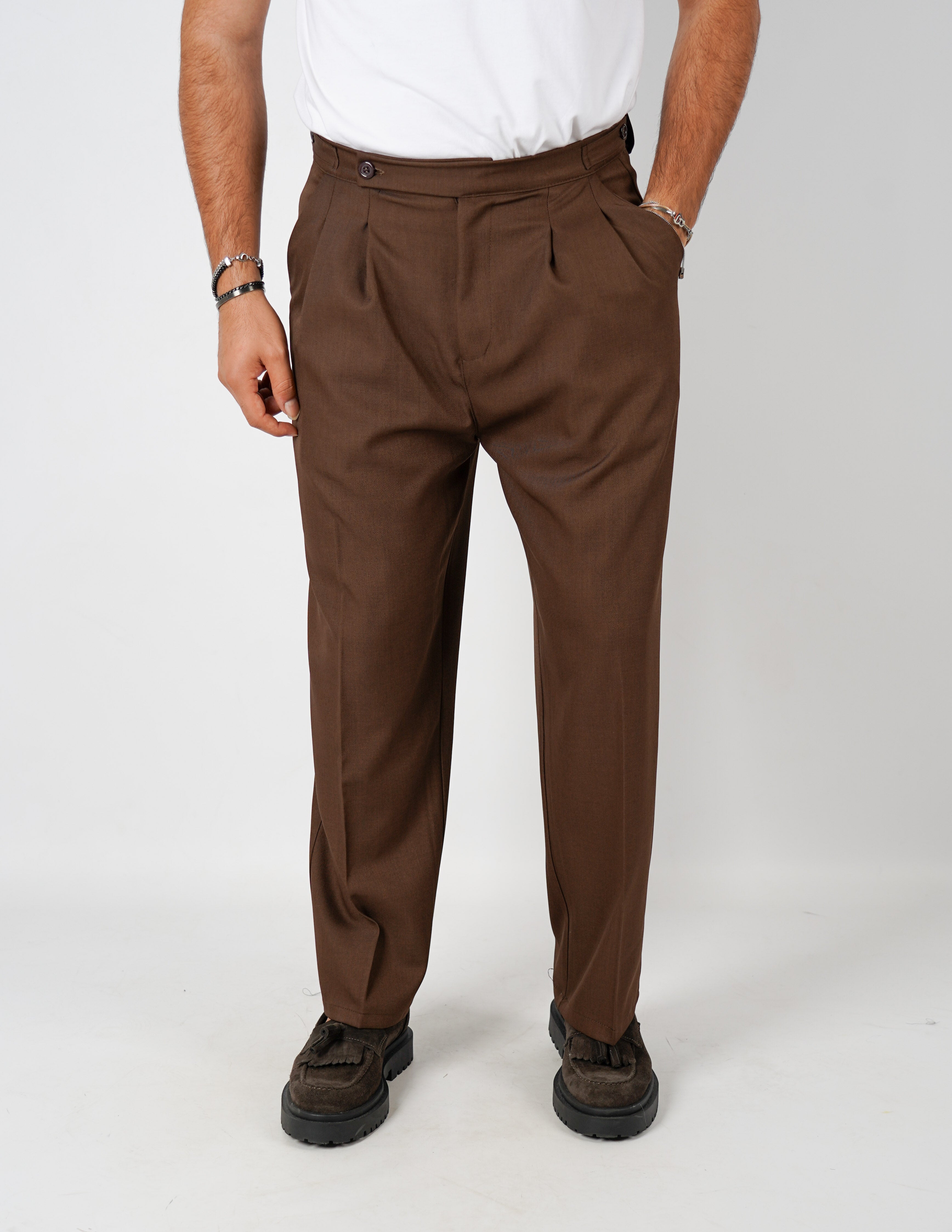 pantalone sartoriale wide fit