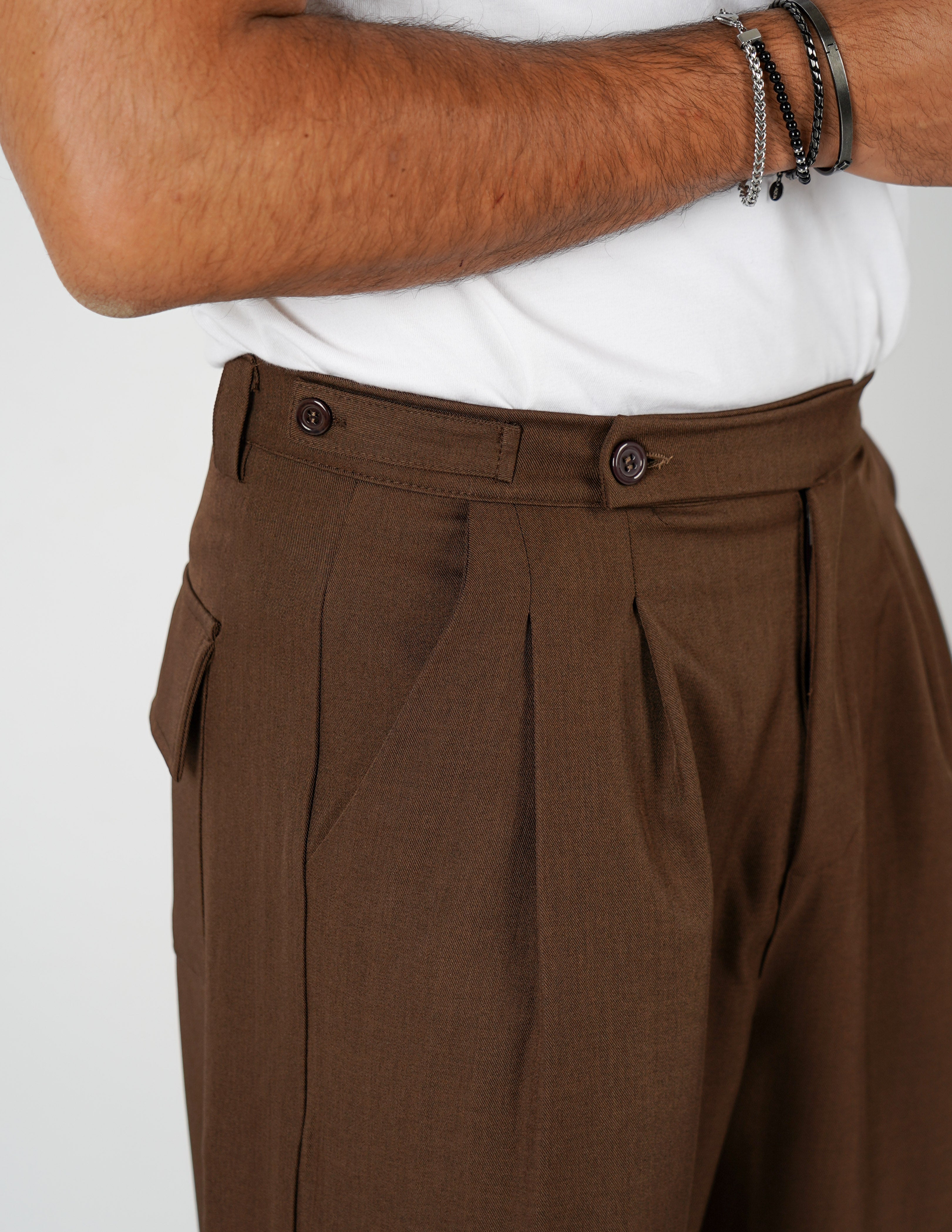 pantalone sartoriale wide fit