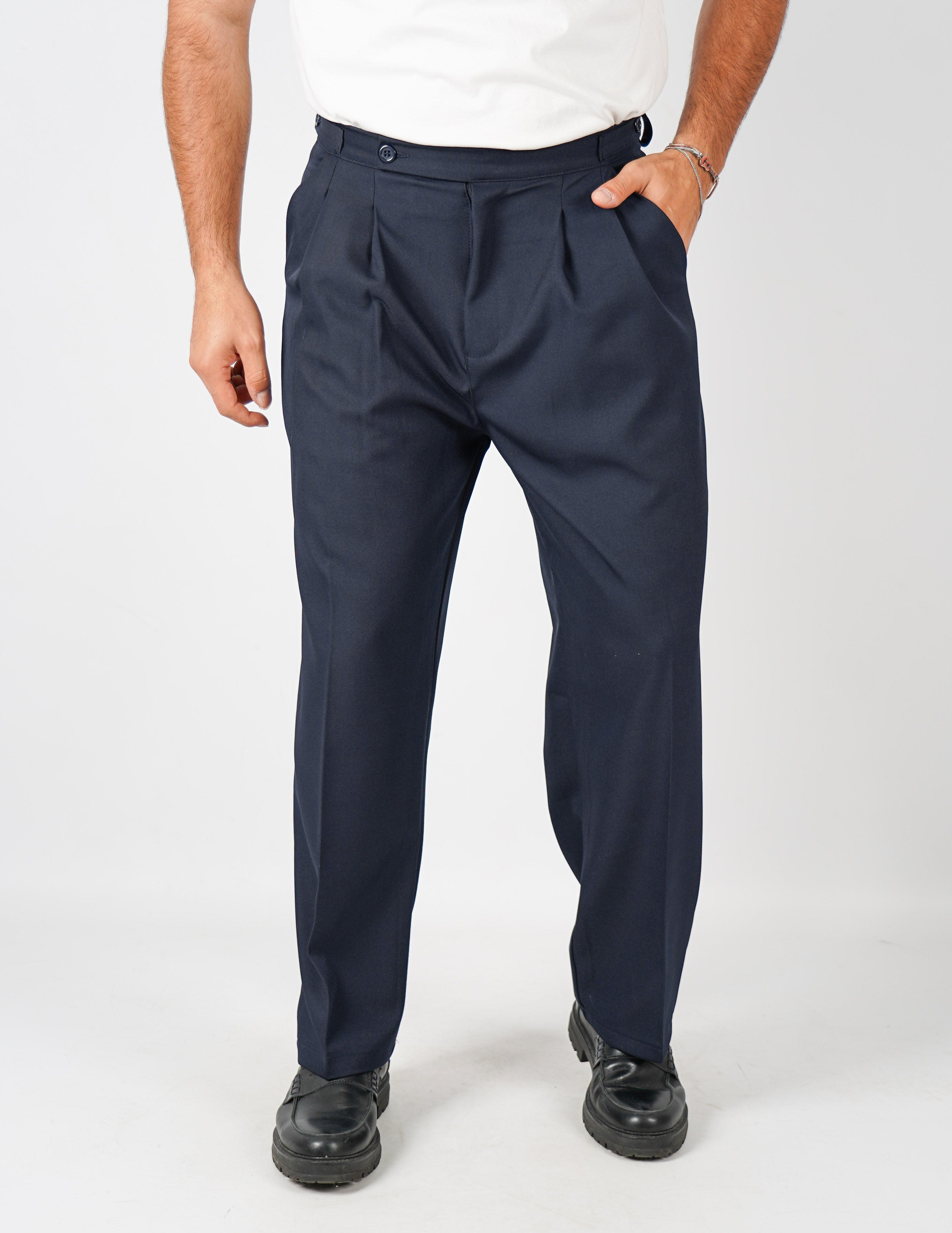 pantalone sartoriale wide fit