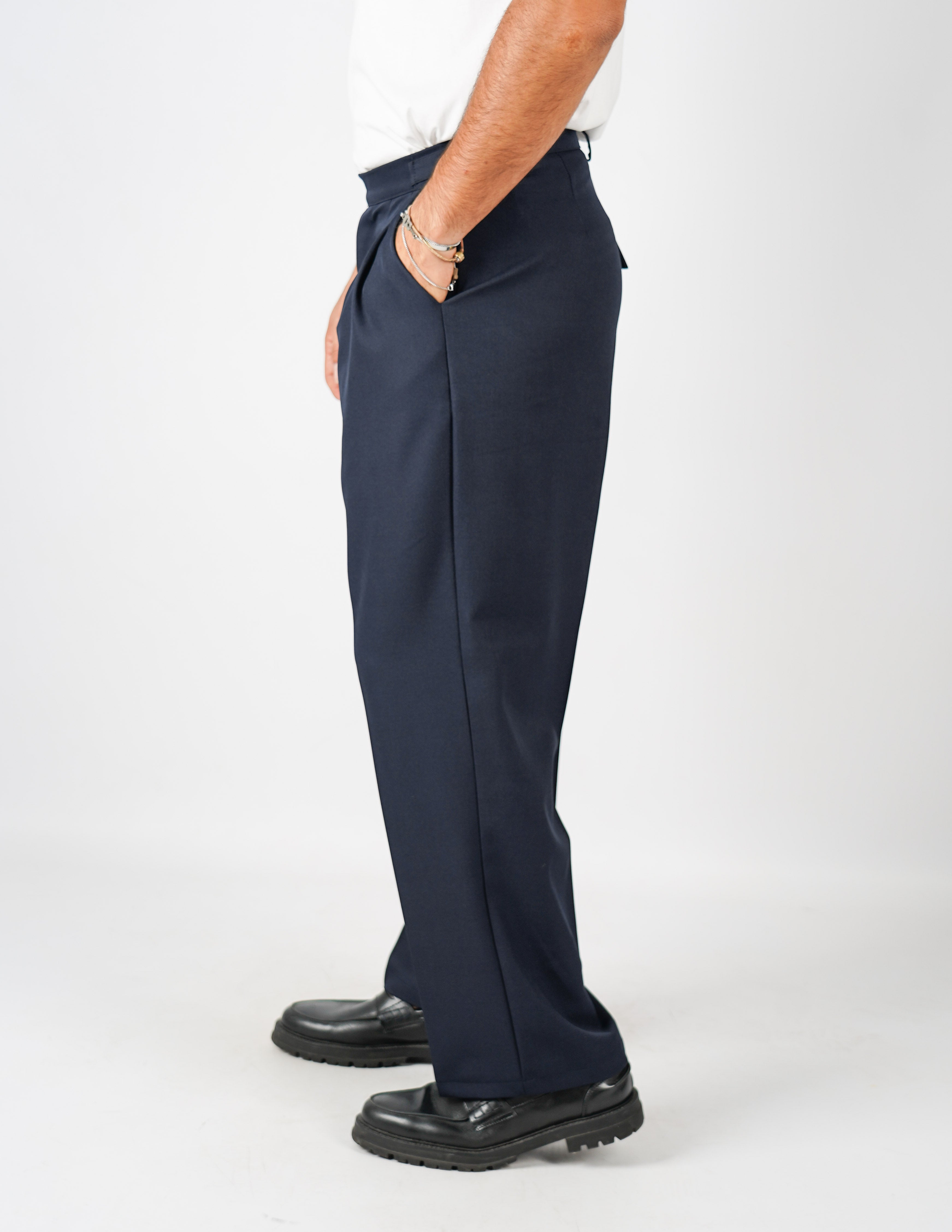 pantalone sartoriale wide fit