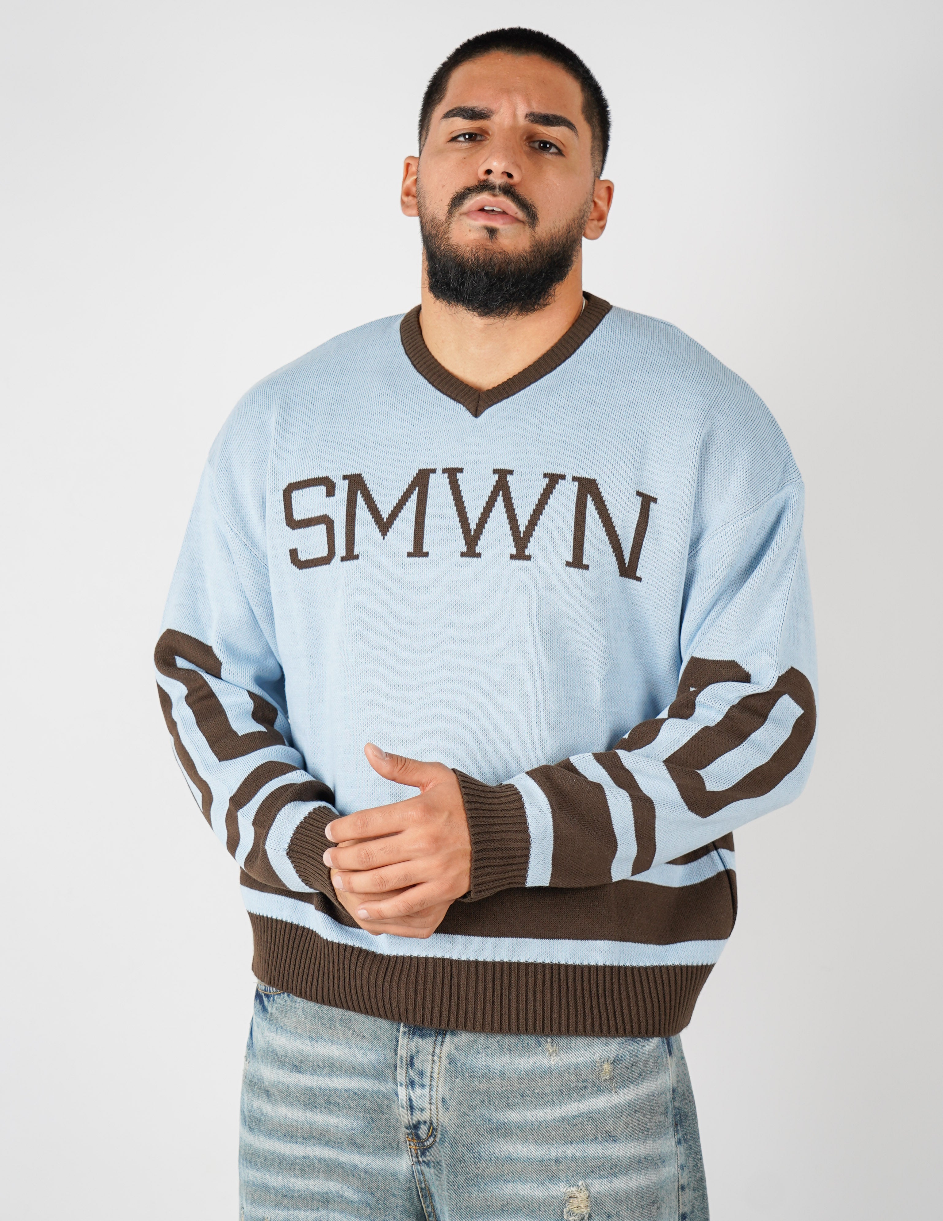 MAGLIA A PUNTA CON SCRITTE