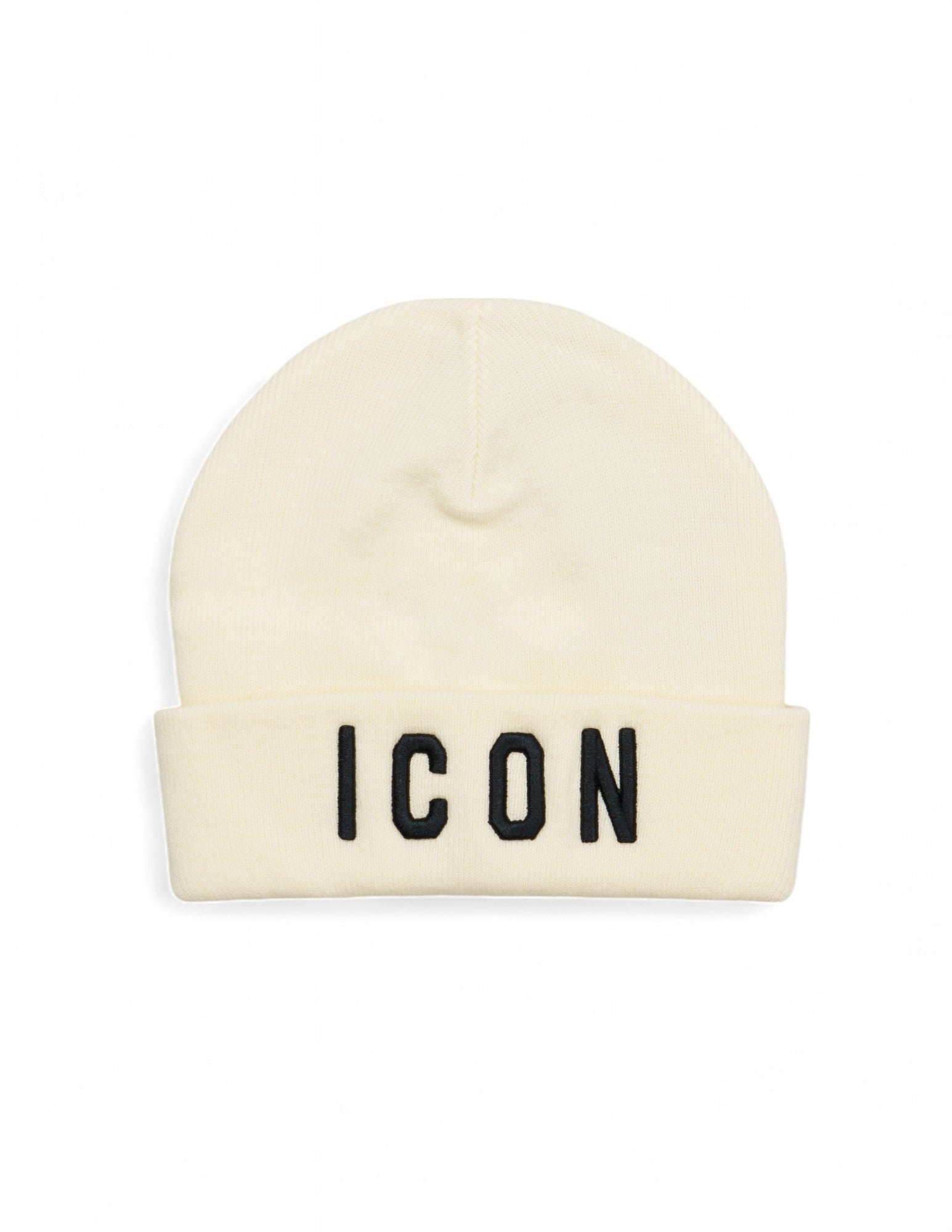 cappello in lana con ricamo ICON