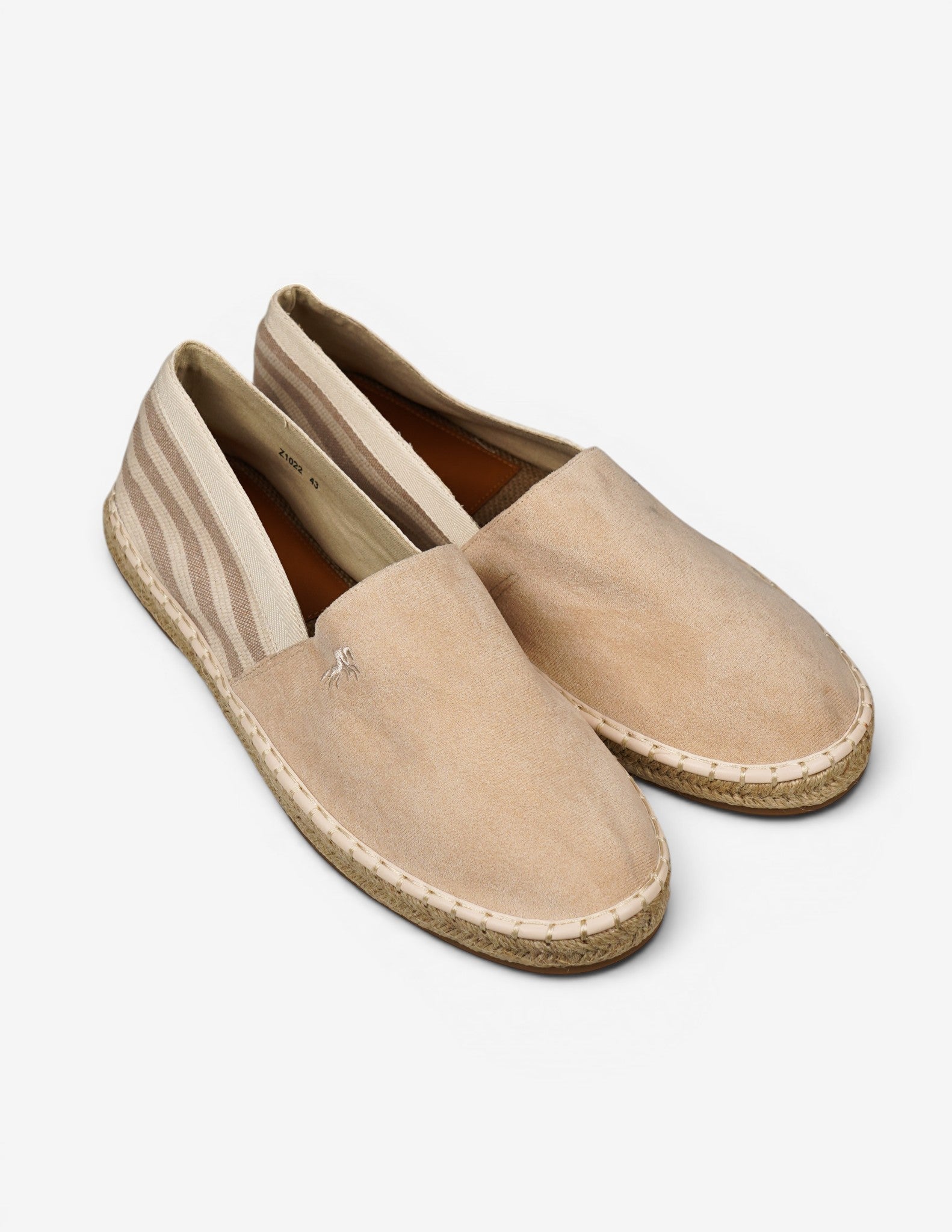 espadrillas misto canvas camoscio