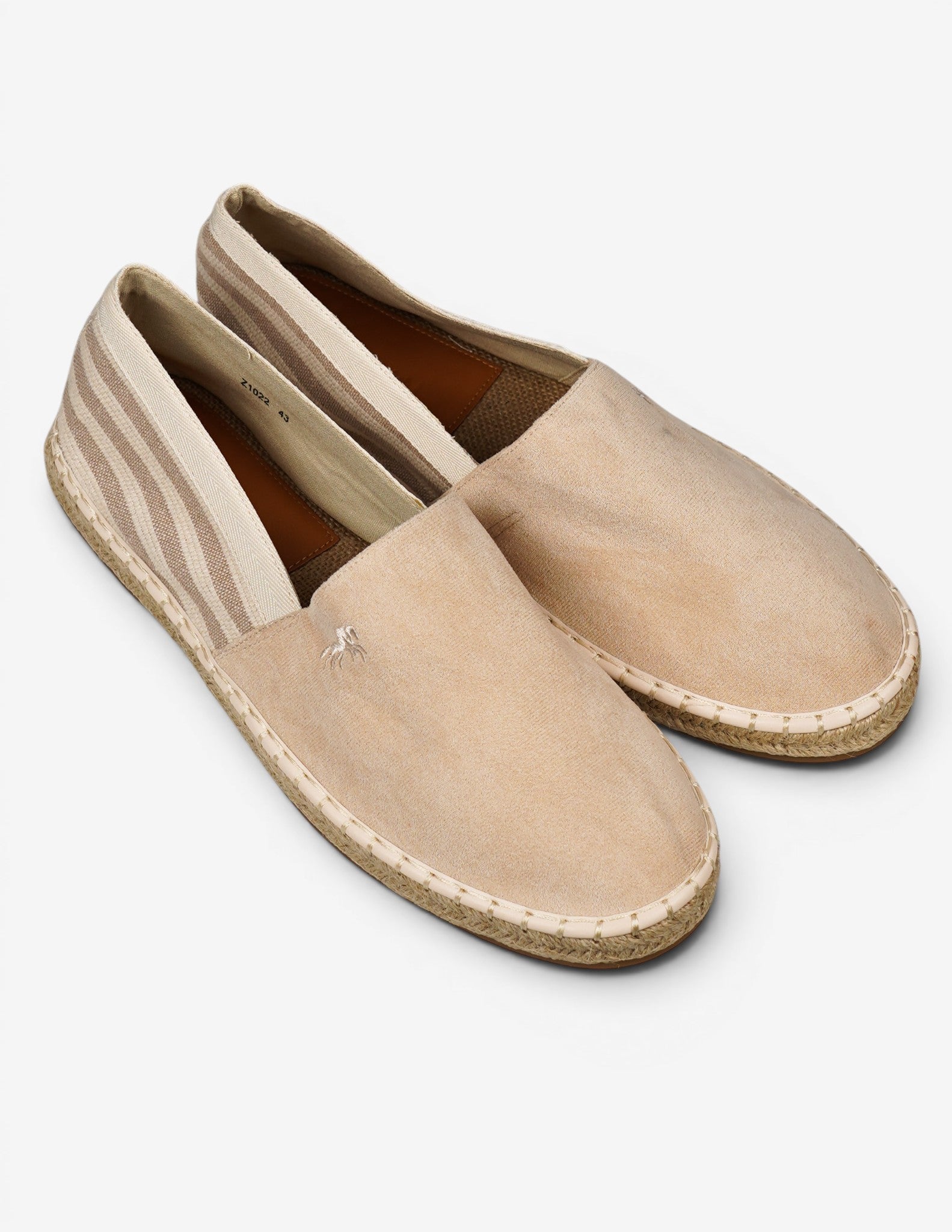 espadrillas misto canvas camoscio