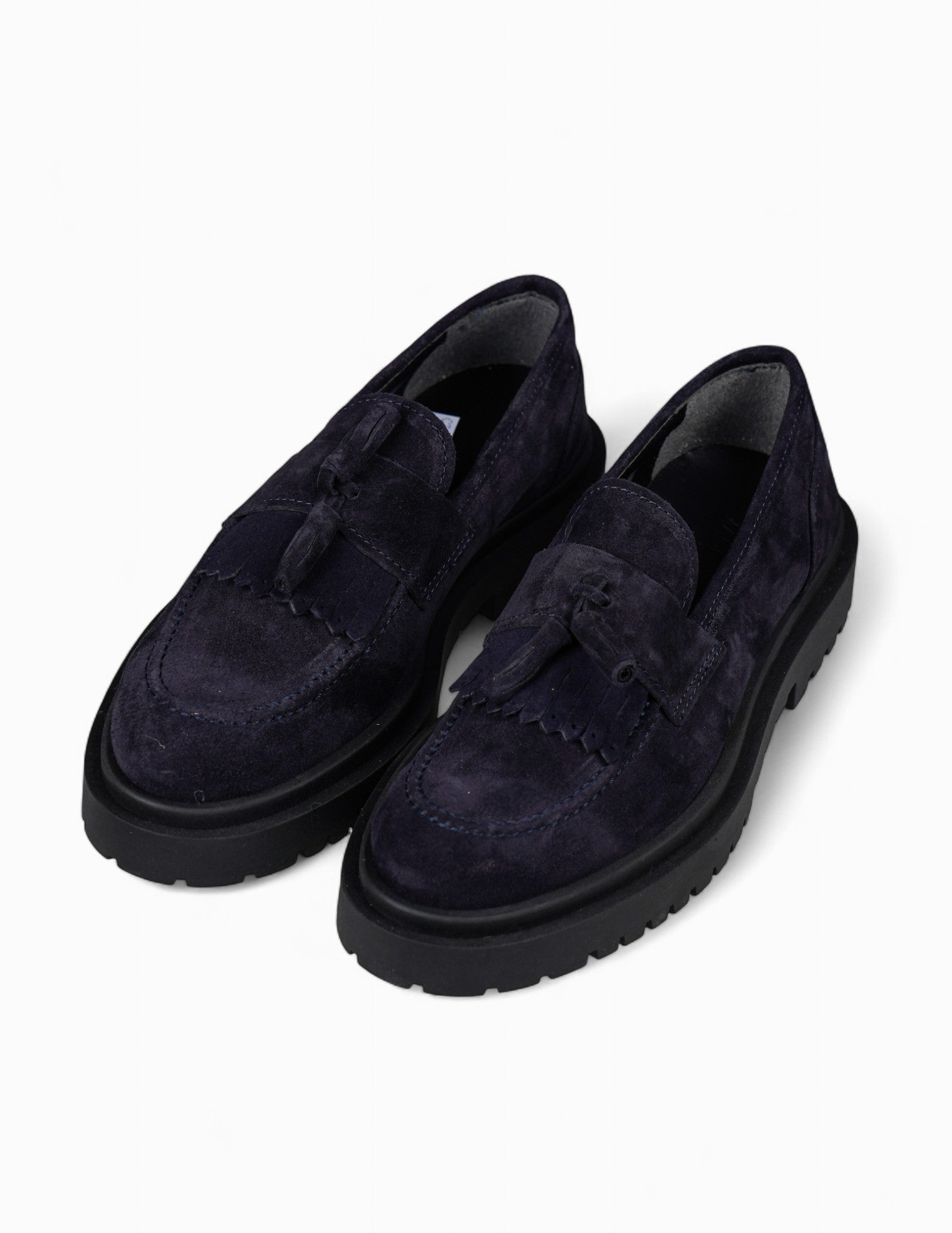 MOCASSINO CAMOSCIO FONDO TRACK