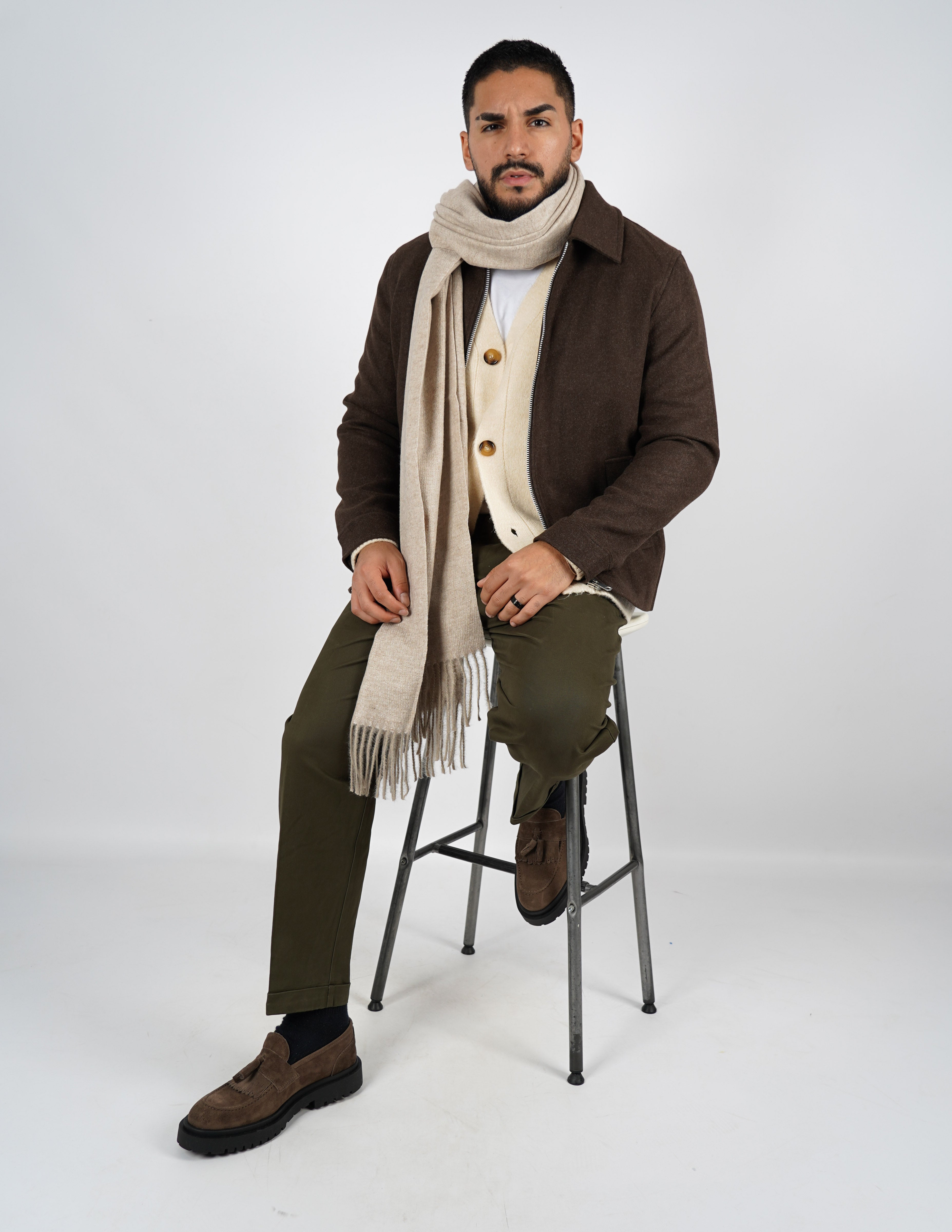 cappottino uomo con zip