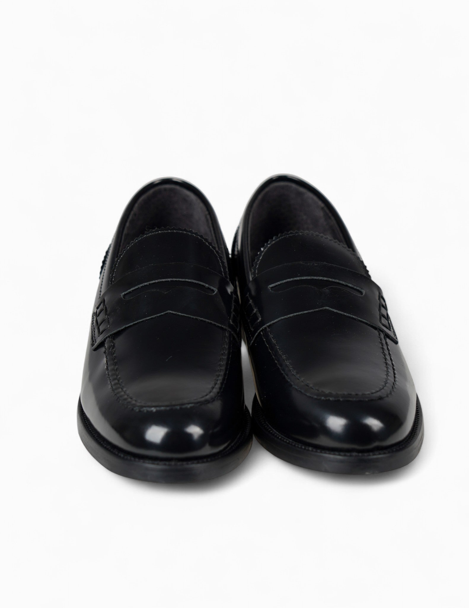 mocassino uomo classico lucido in pelle