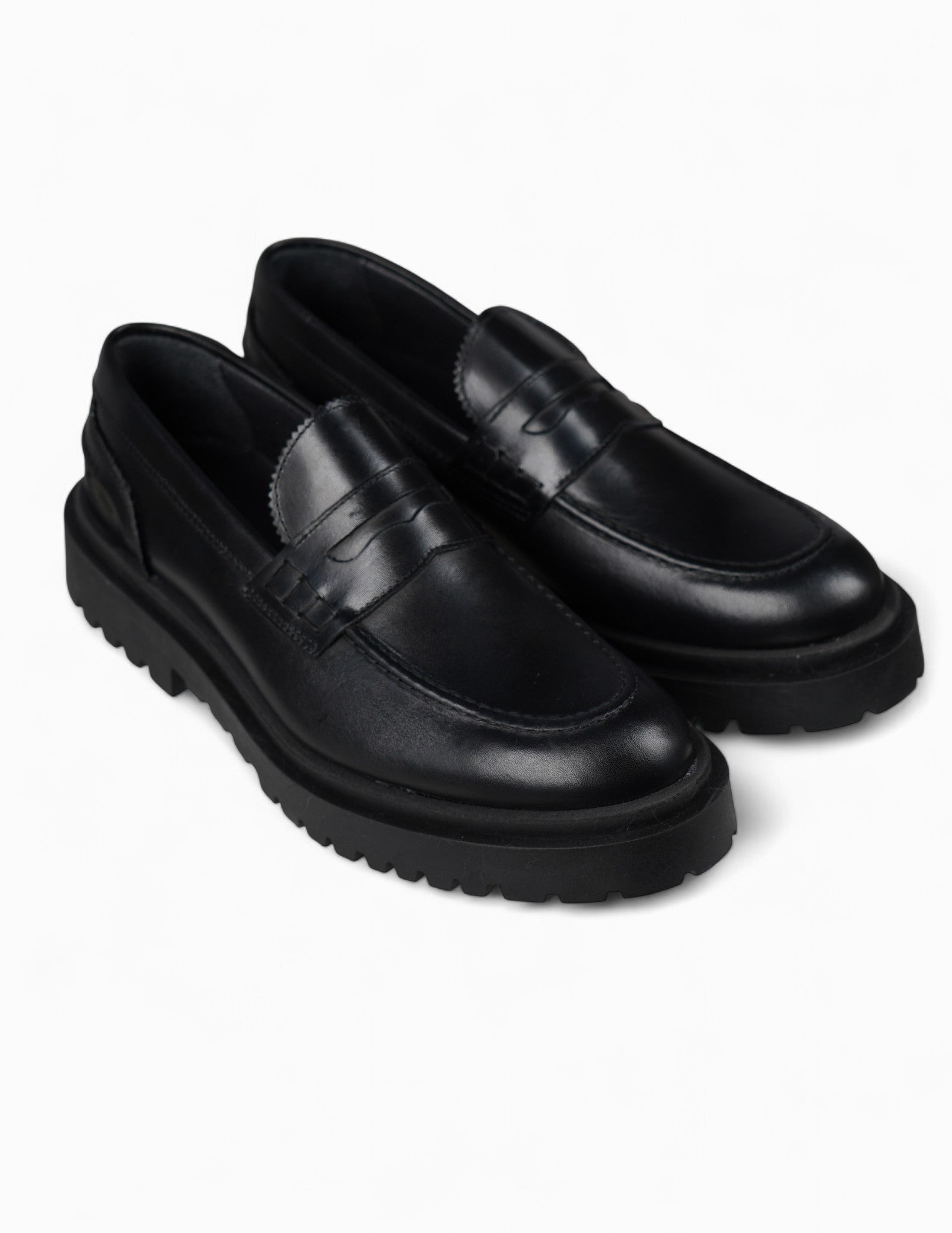 mocassino elegante fondo track