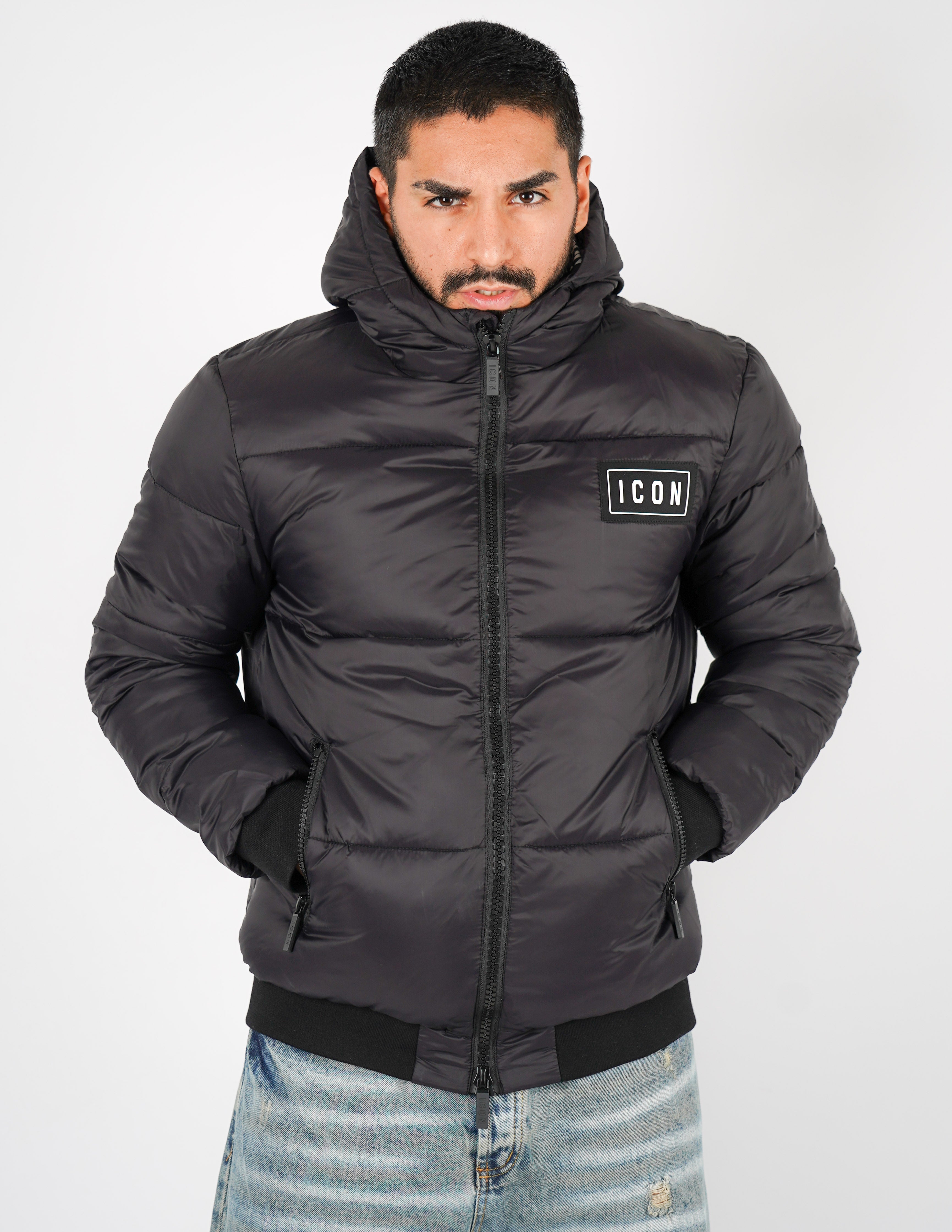 giubbino imbottito icon con logo