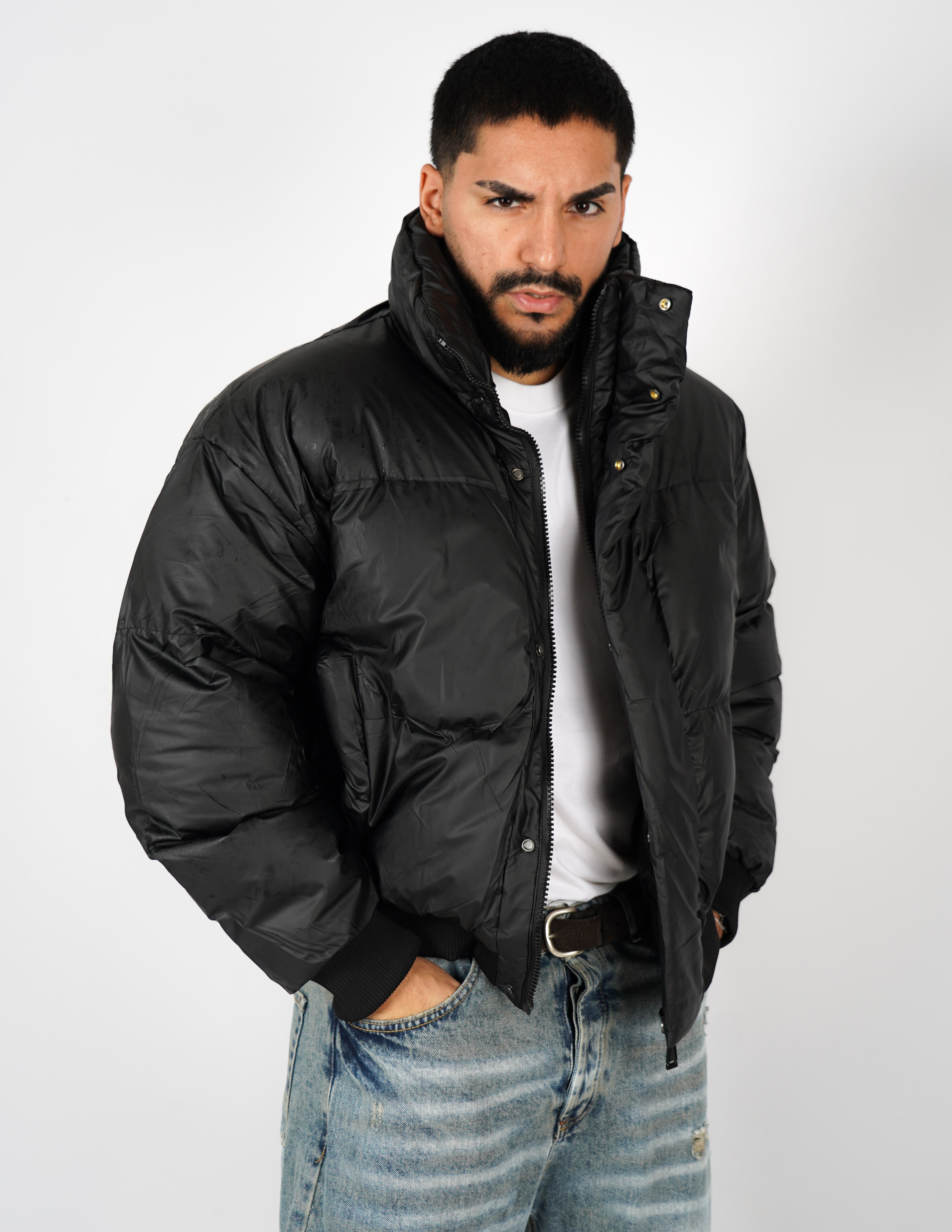 GIUBBINO IMBOTTITO CROP FIT