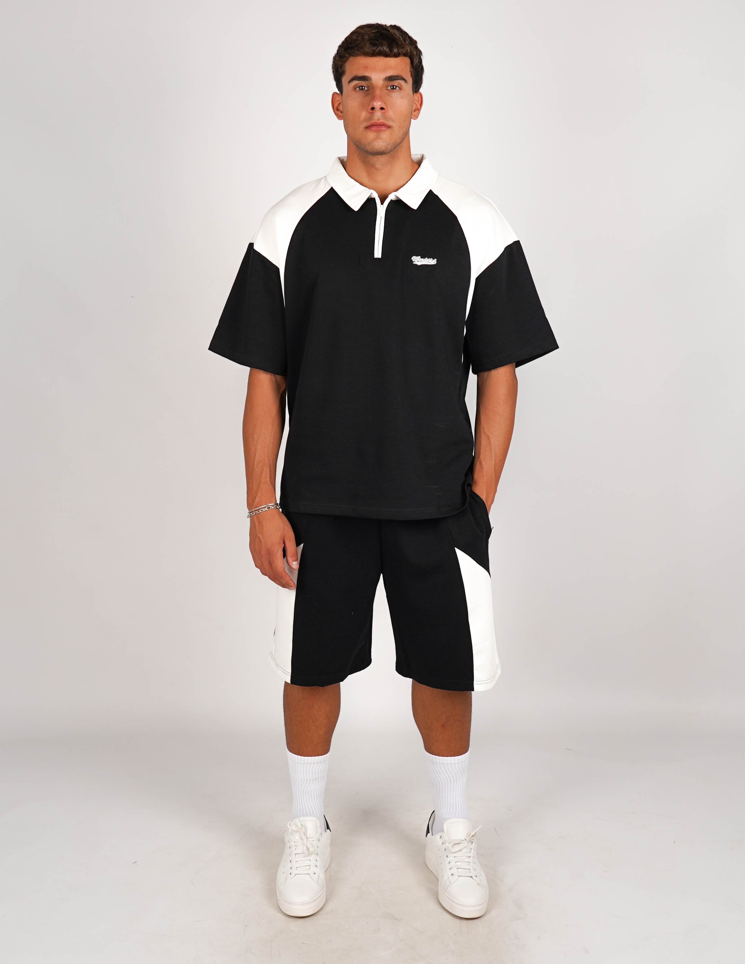 COORDINATO IN FELPA CON ZIP