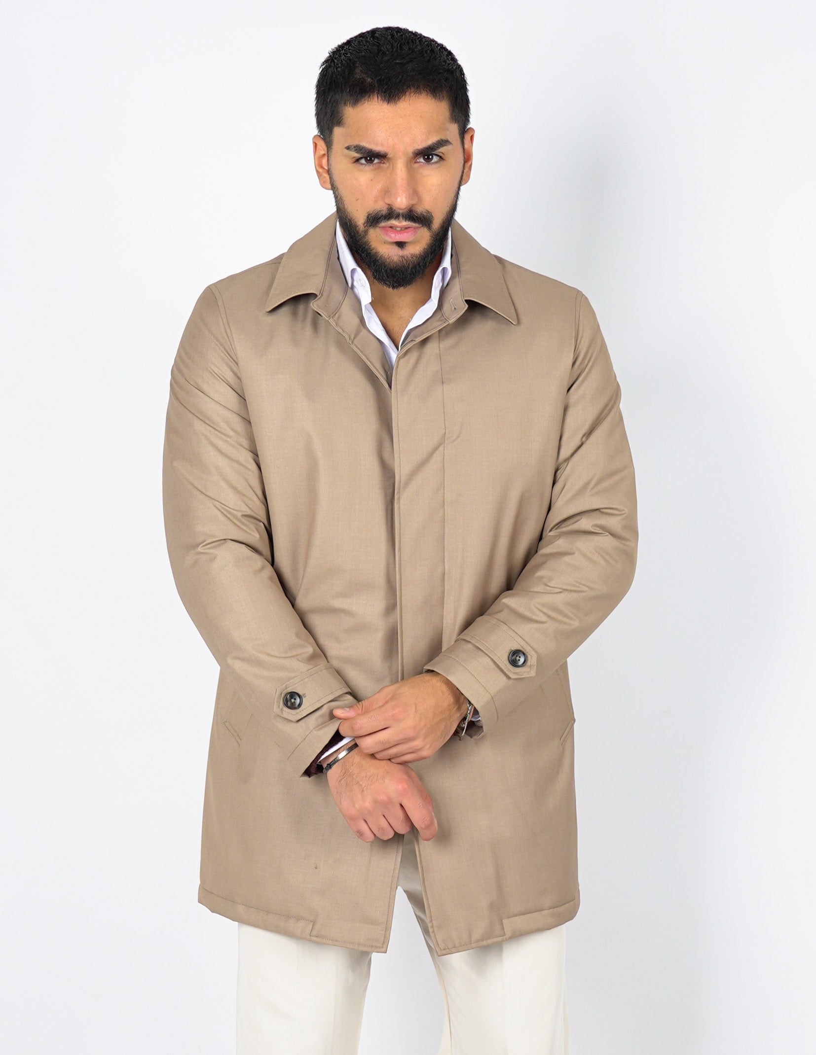 TRENCH ELEGANTE IMBOTTITO