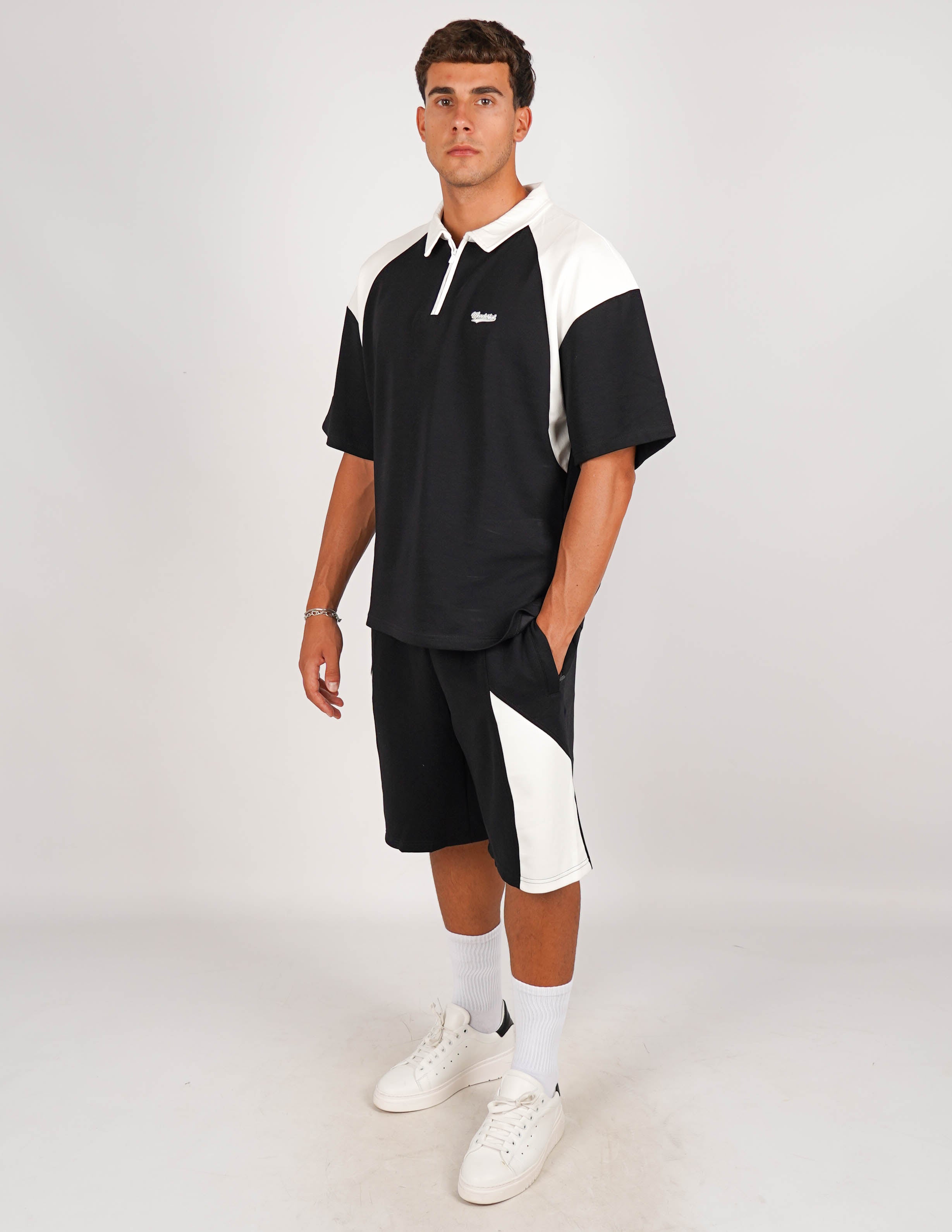 COORDINATO IN FELPA CON ZIP