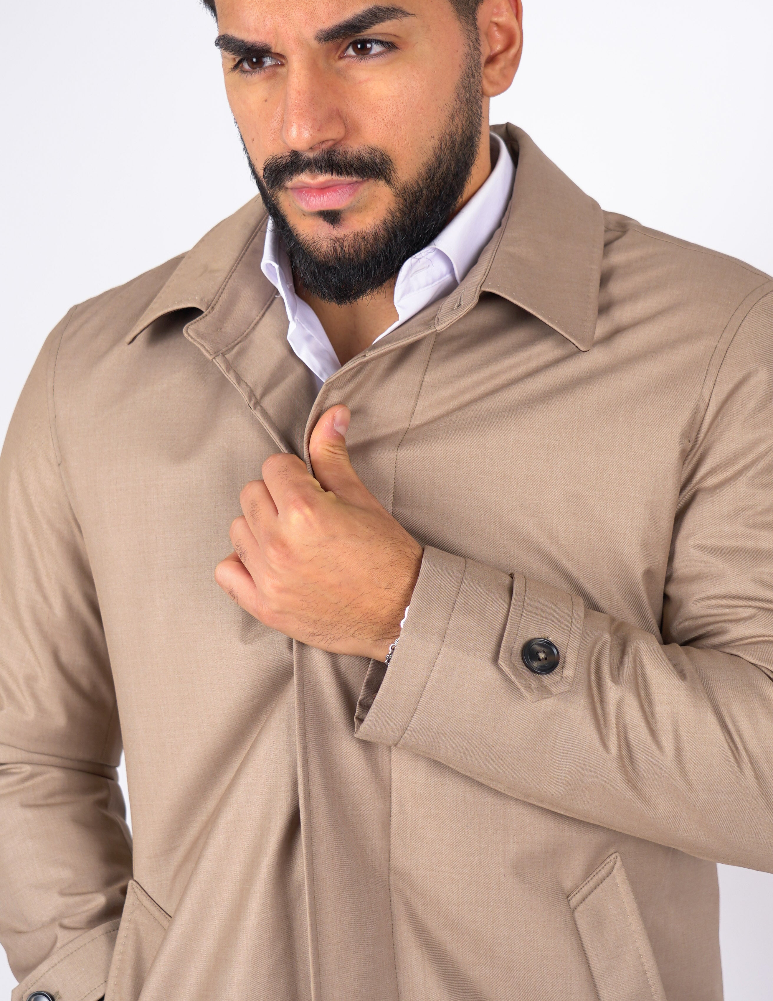 TRENCH ELEGANTE IMBOTTITO