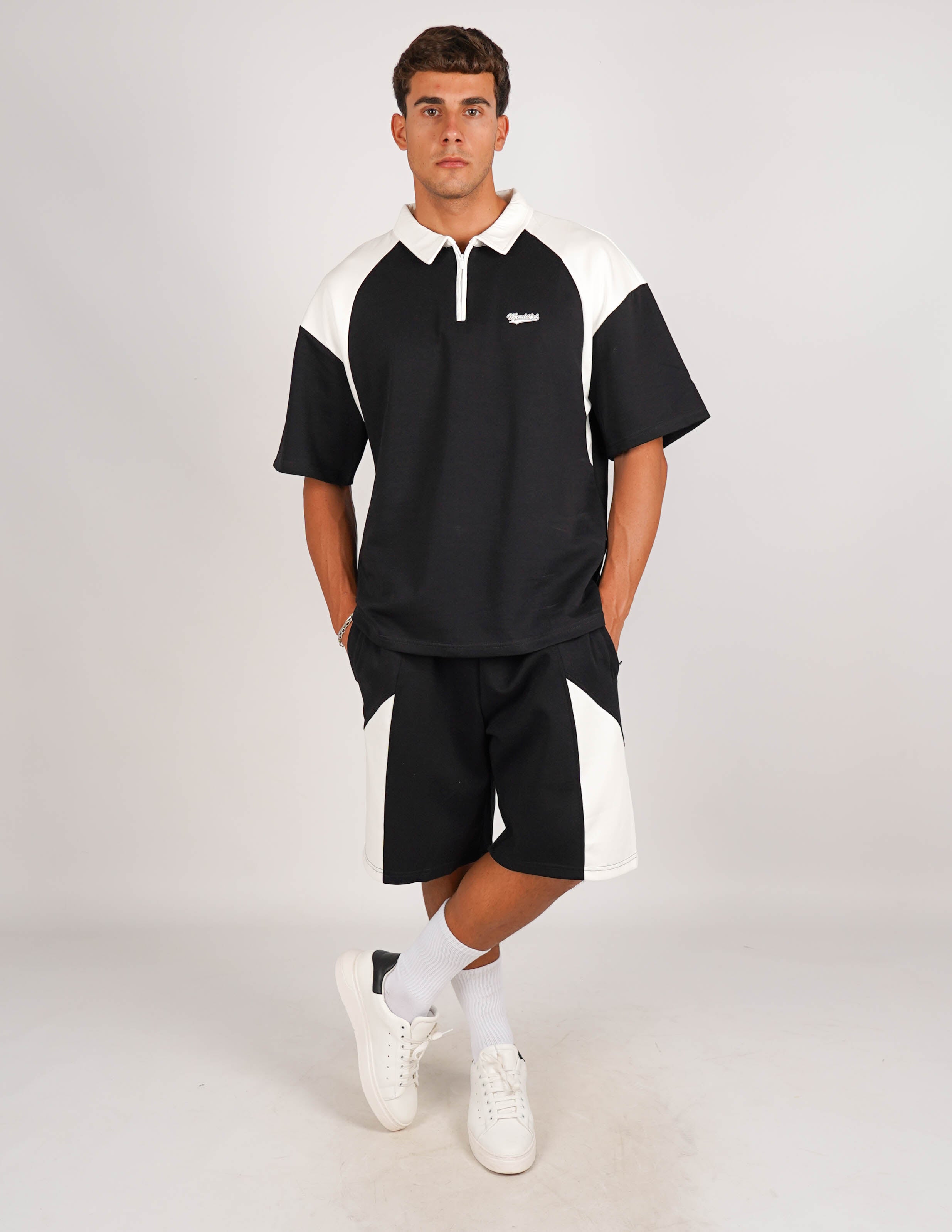 COORDINATO IN FELPA CON ZIP