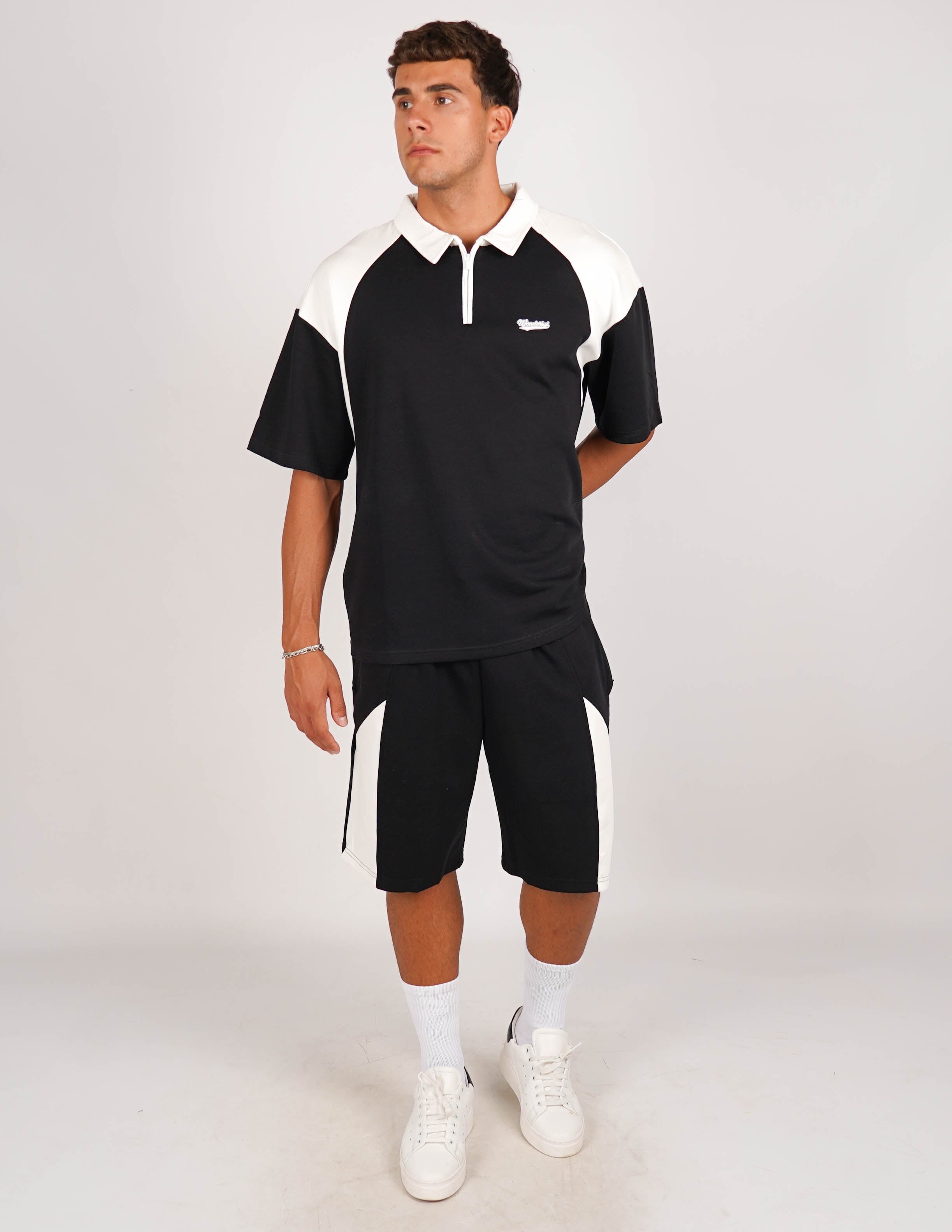 COORDINATO IN FELPA CON ZIP