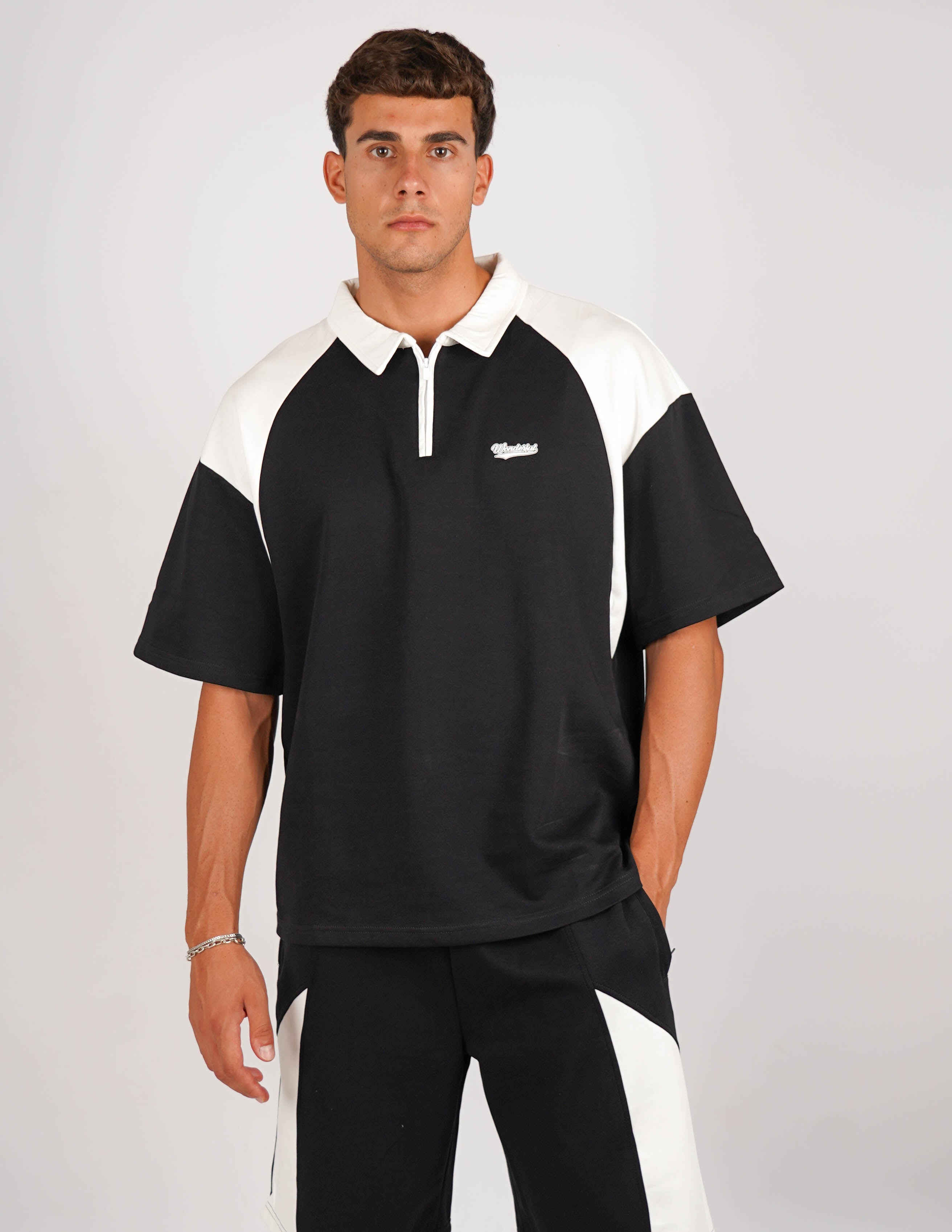 COORDINATO IN FELPA CON ZIP