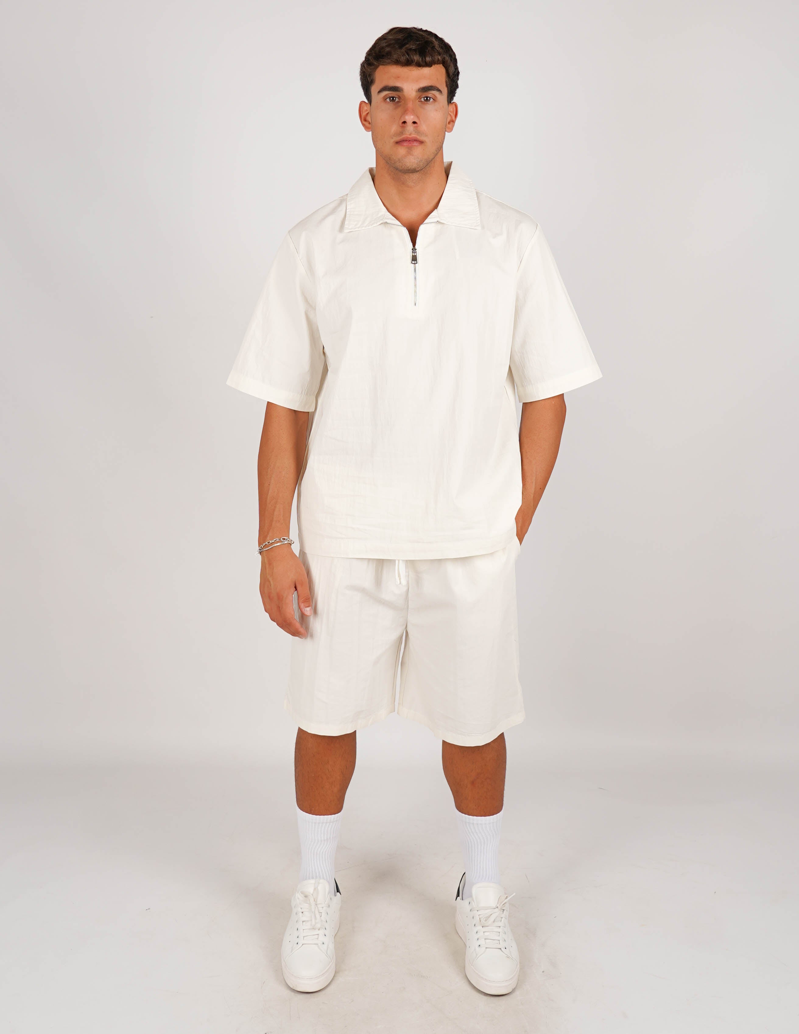 COORDINATO POLO CON ZIP
