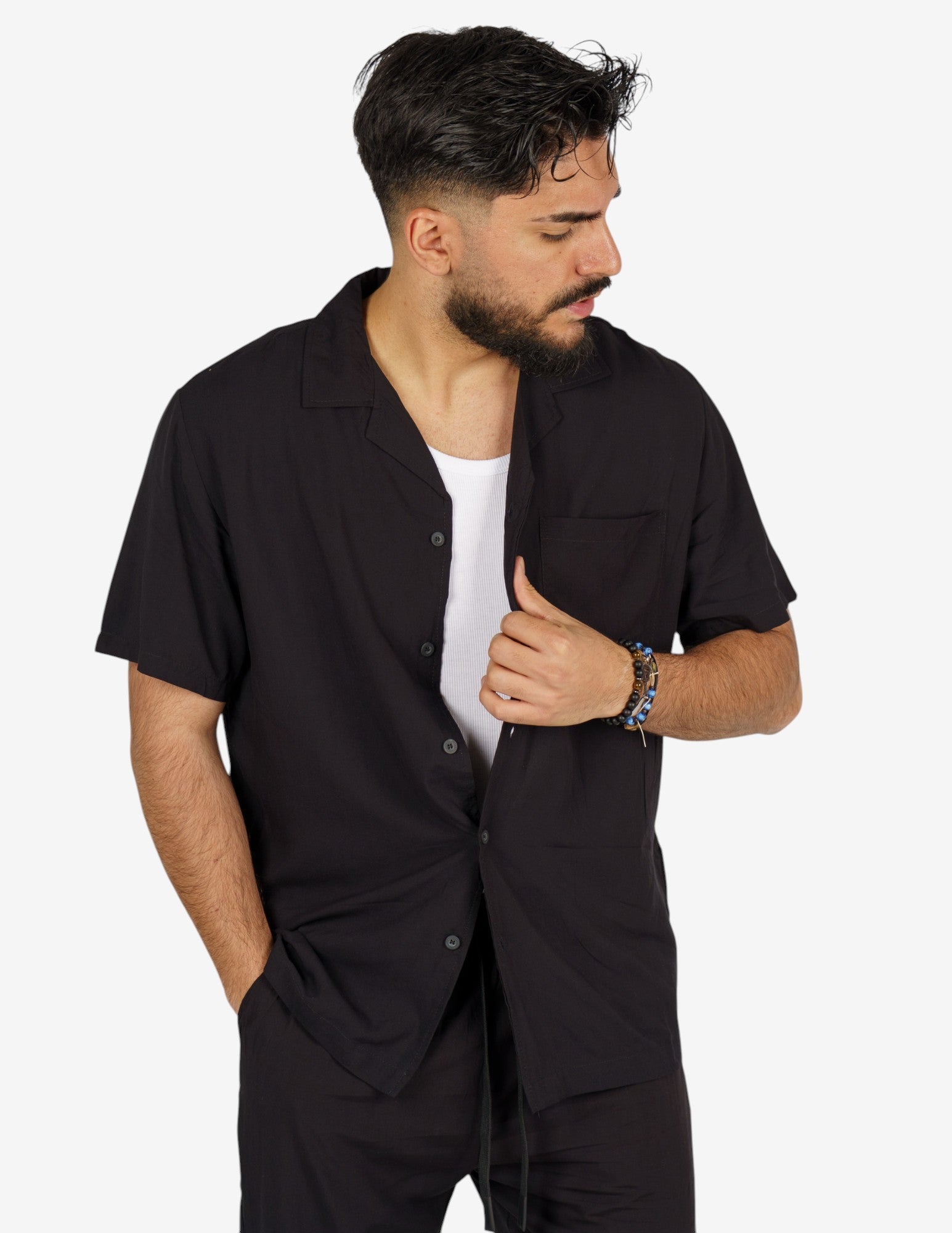 Coordinato in tessuto leggero
