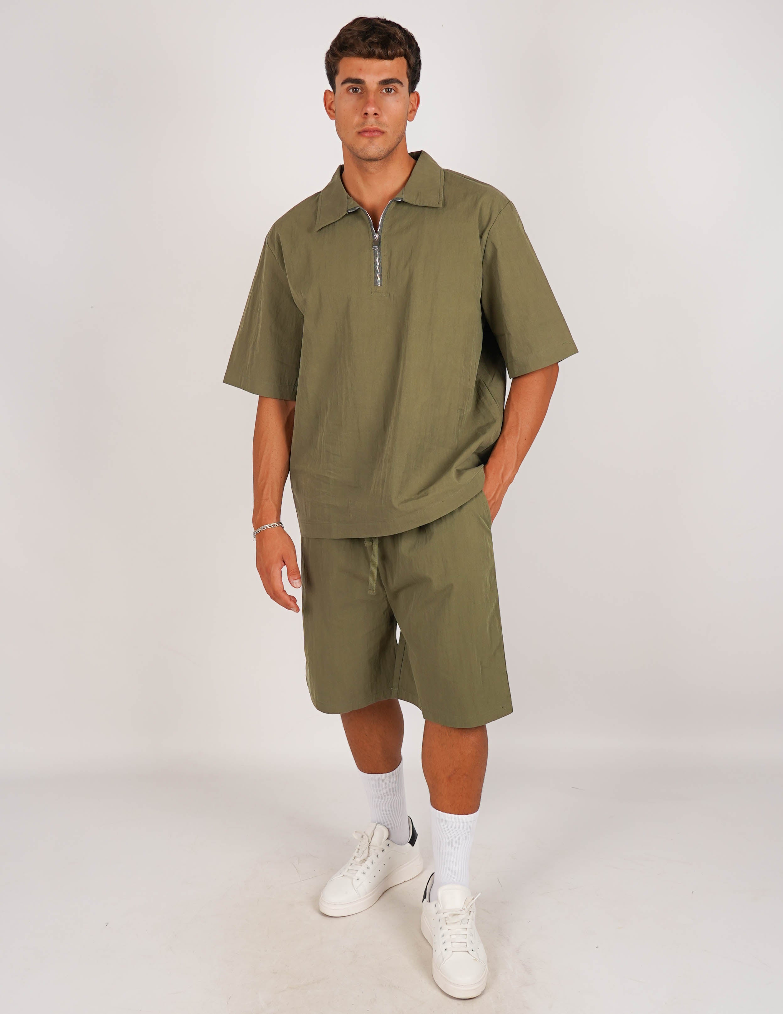 COORDINATO POLO CON ZIP