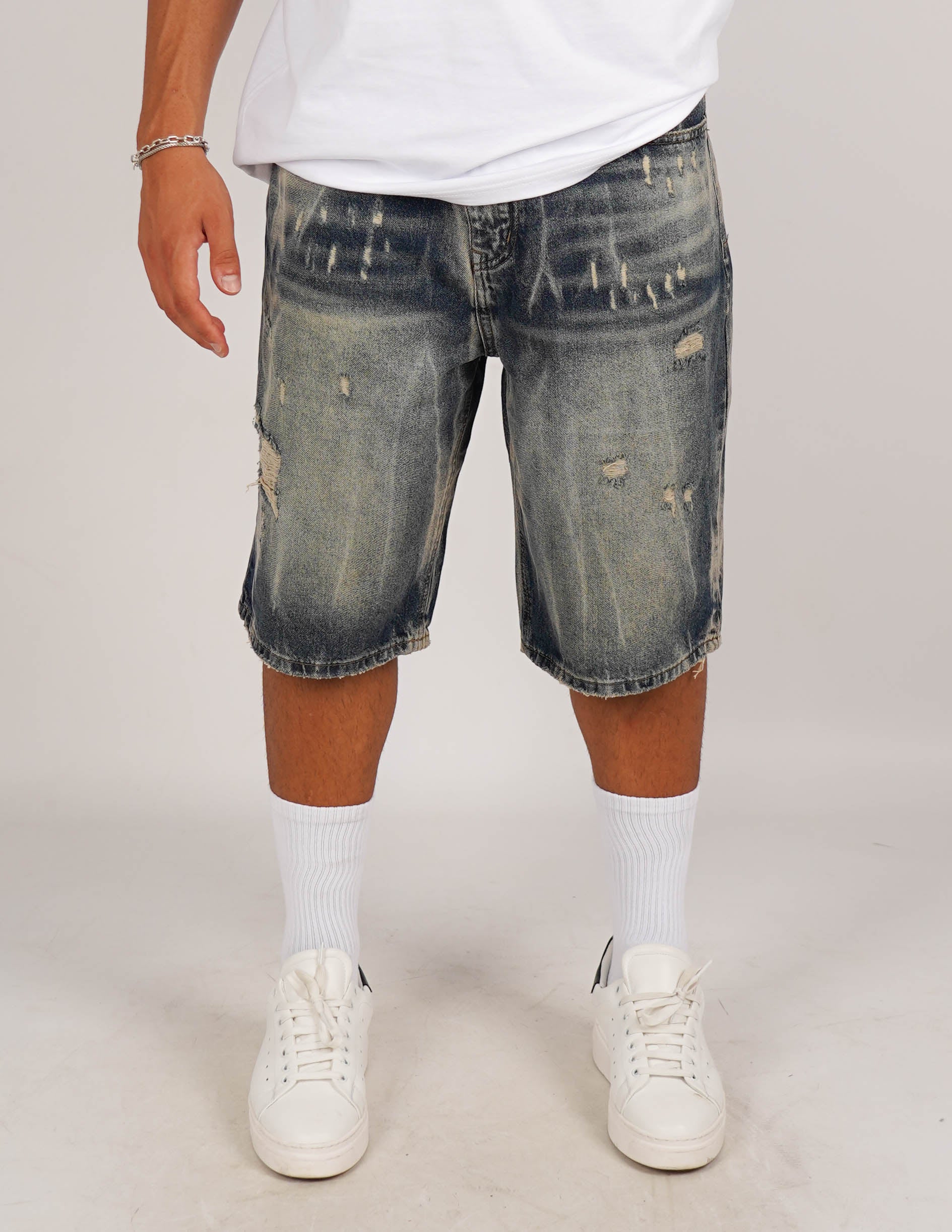 BERMUDA DI JEANS IN DENIM