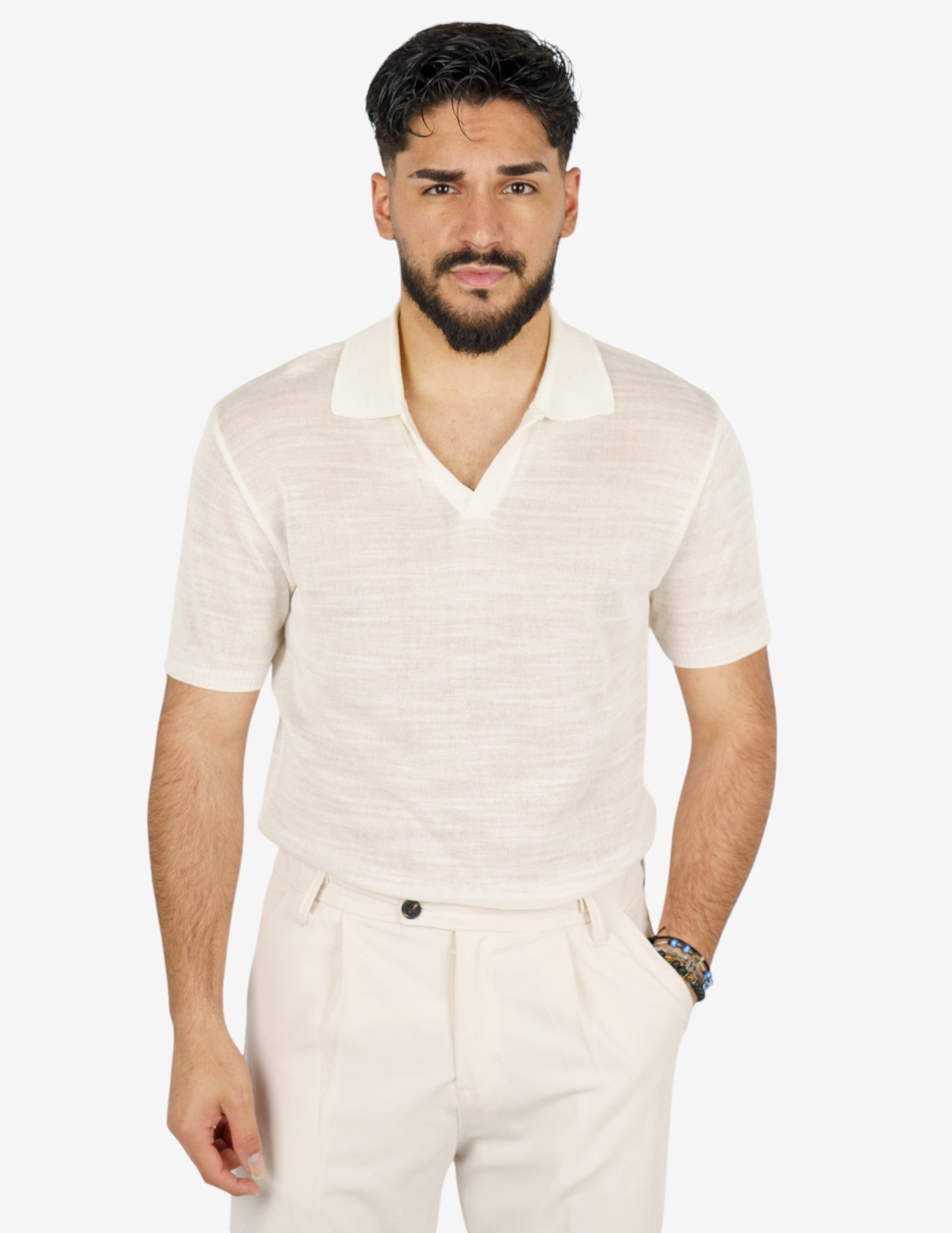 Polo uomo in cotone