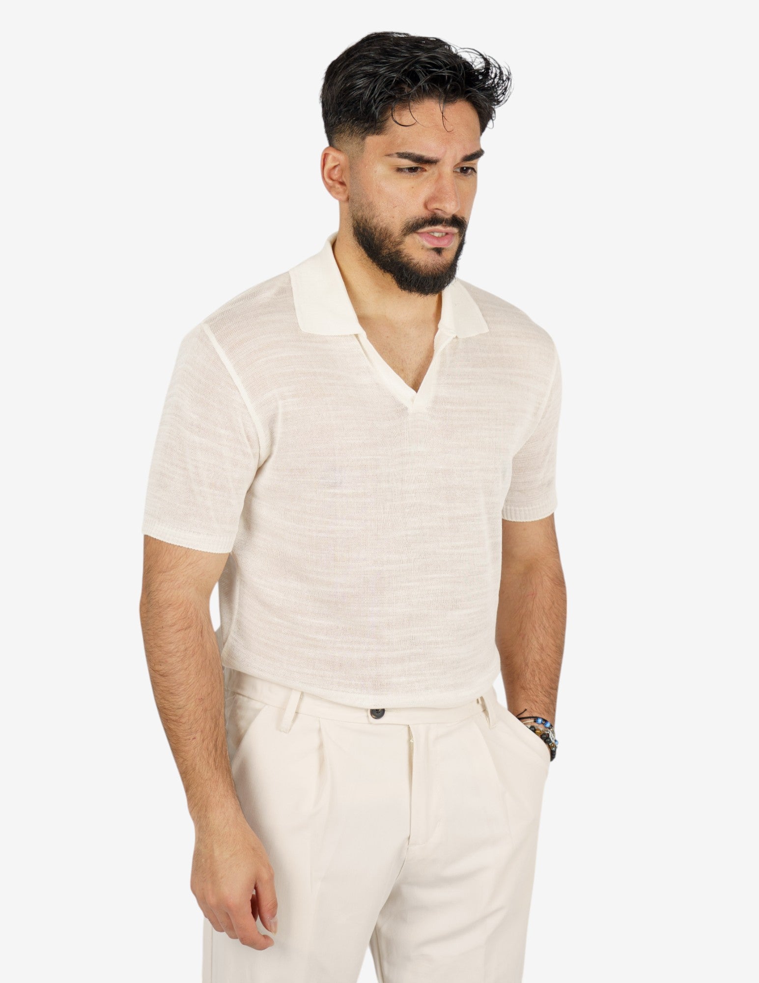 Polo uomo in cotone
