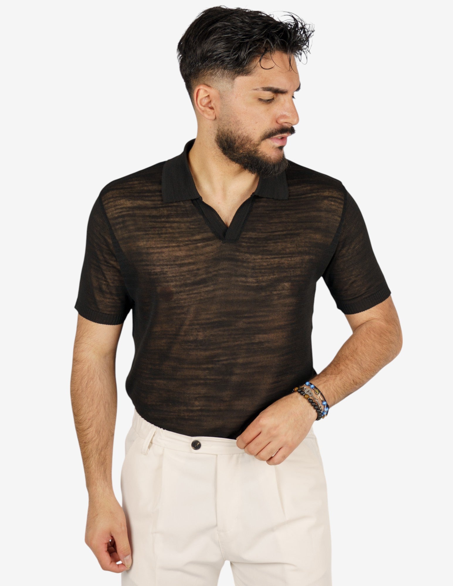 Polo uomo in cotone