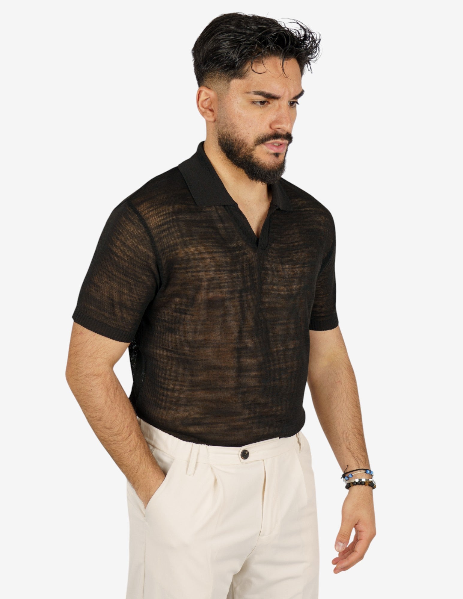 Polo uomo in cotone
