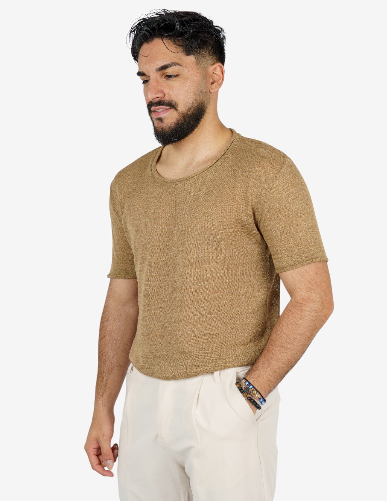 t-shirt in maglia leggera