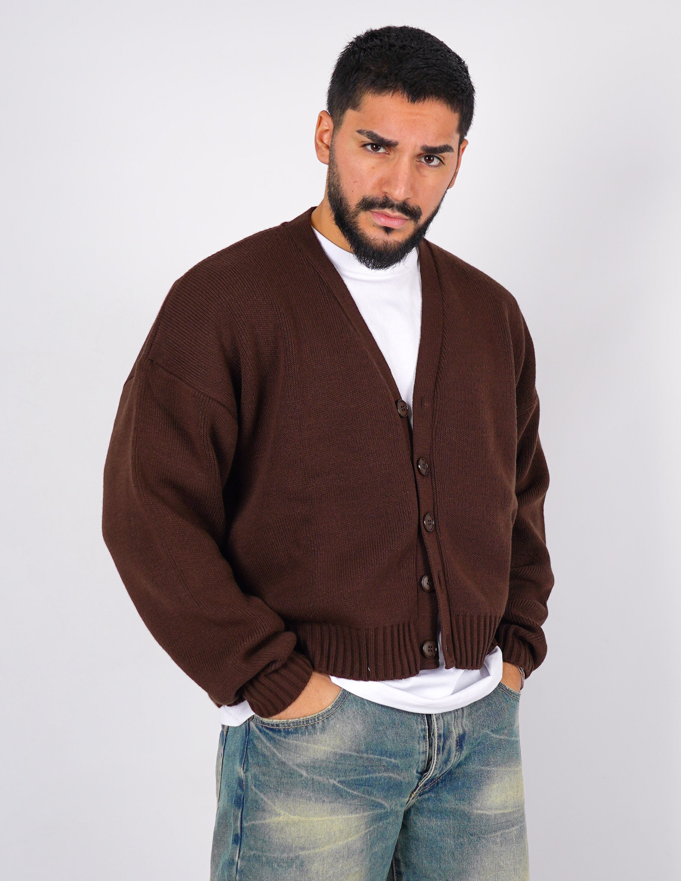 cardigan premium CROP FIT