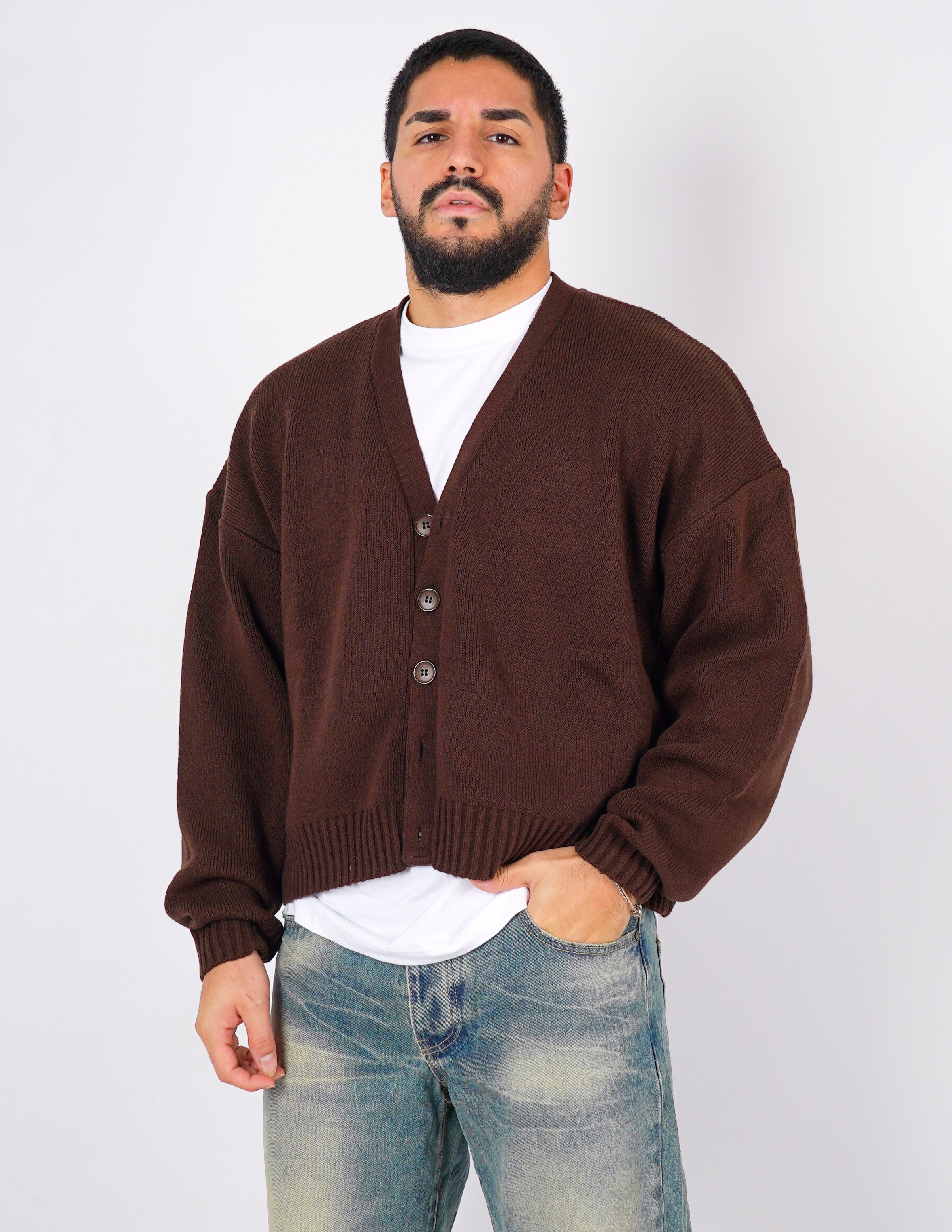 cardigan premium CROP FIT