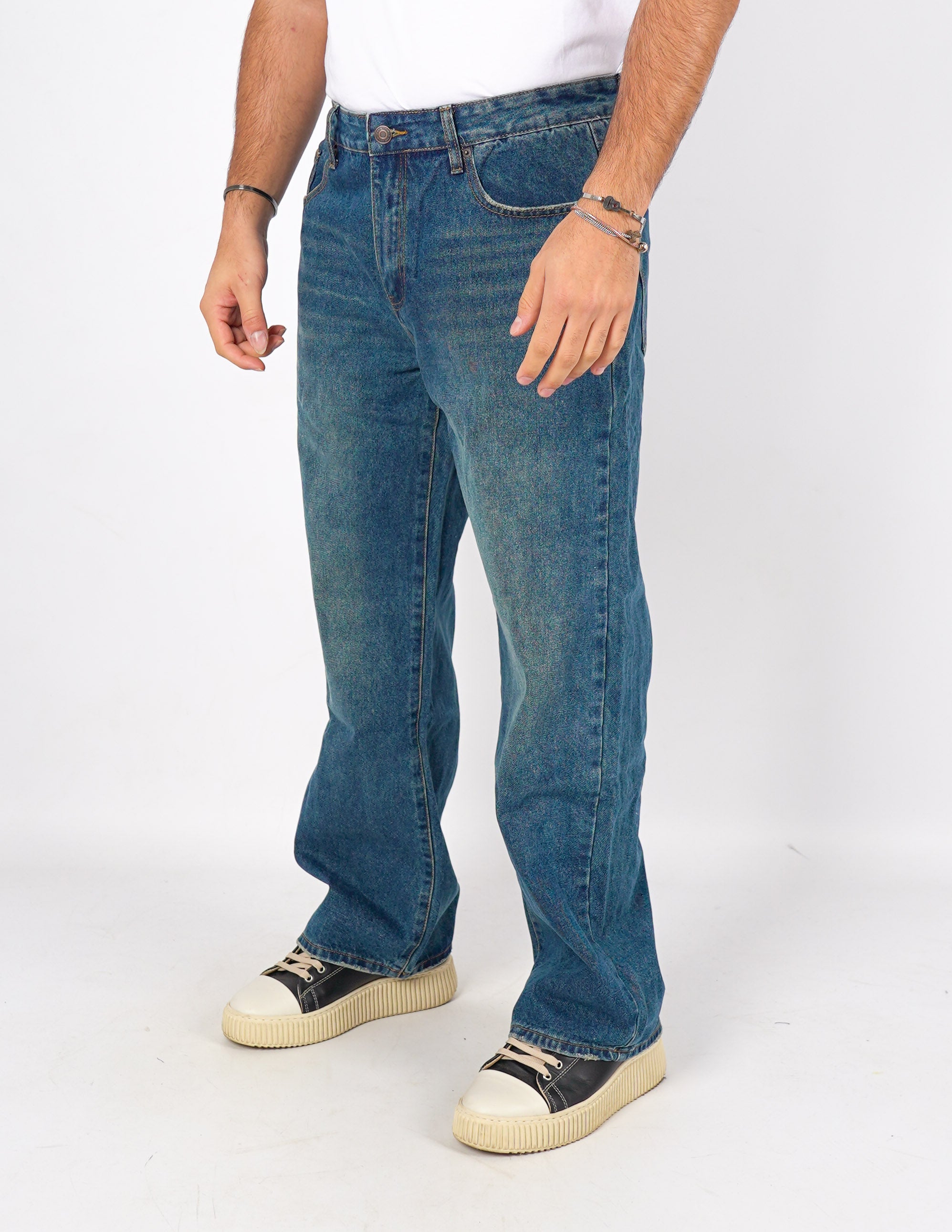 jeans cinque tasche baggy fit