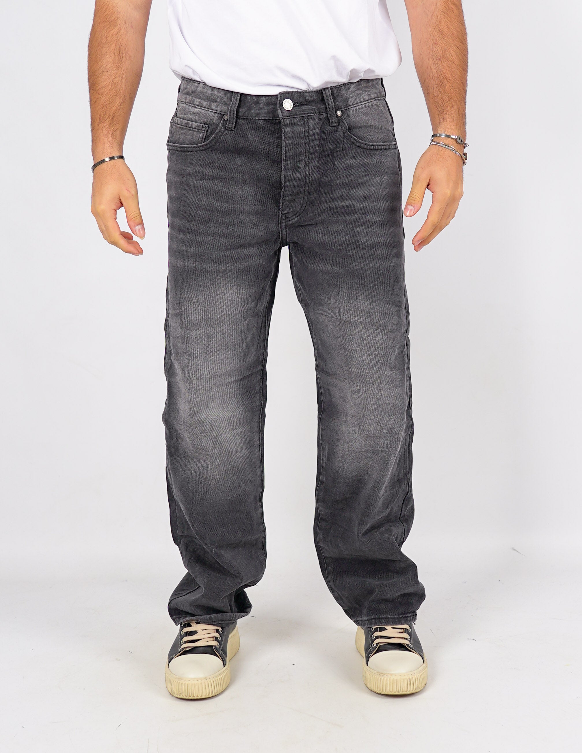 jeans cinque tasche baggy fit