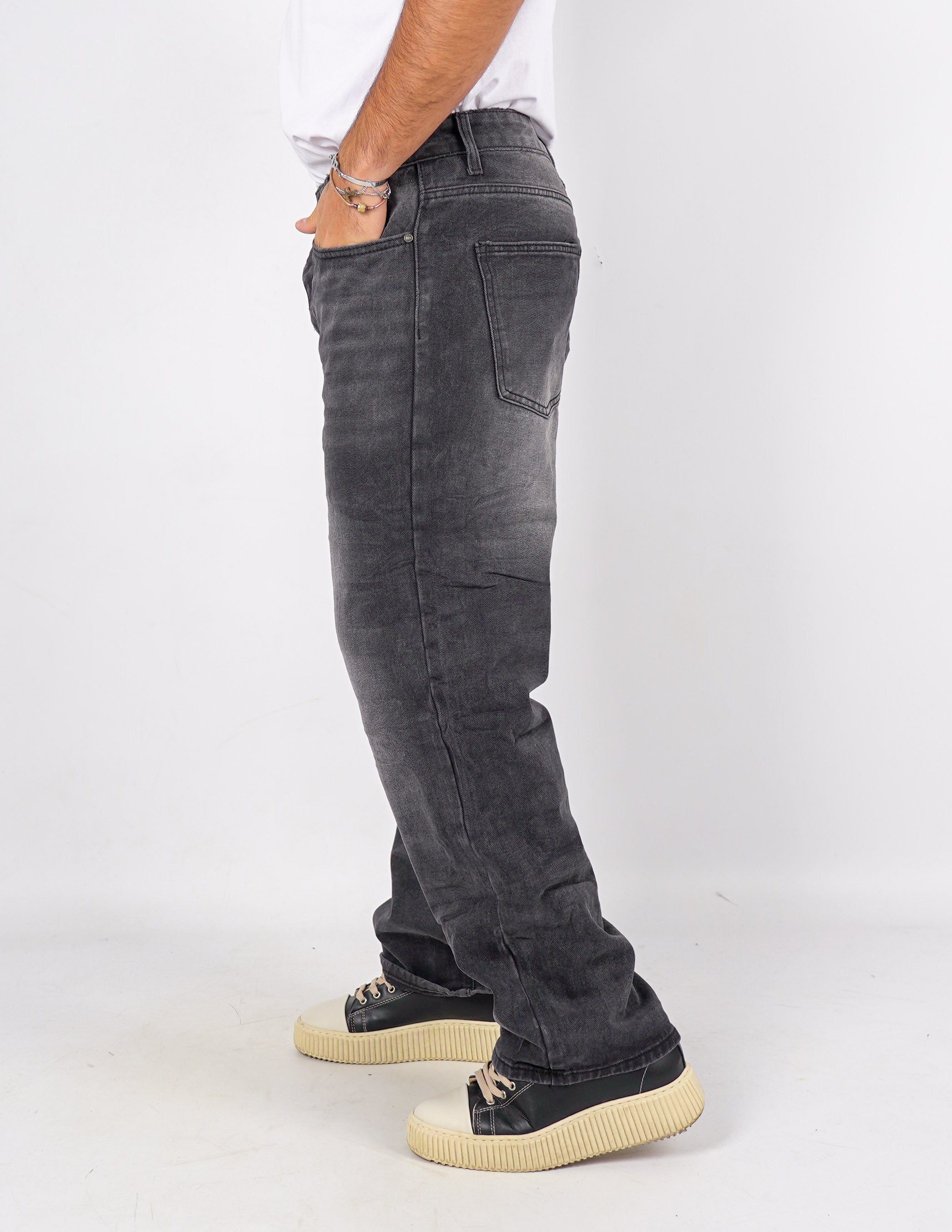 jeans cinque tasche baggy fit