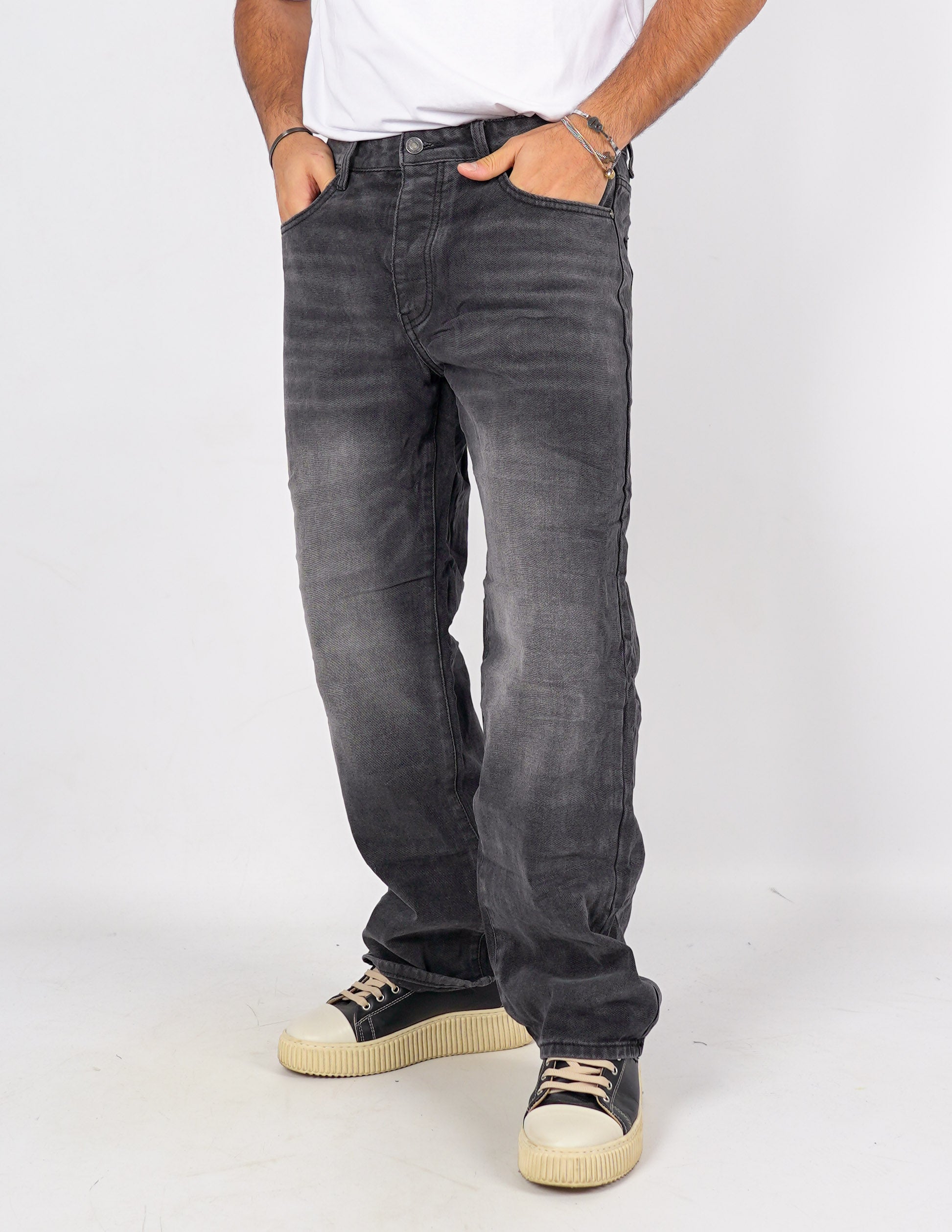 jeans cinque tasche baggy fit