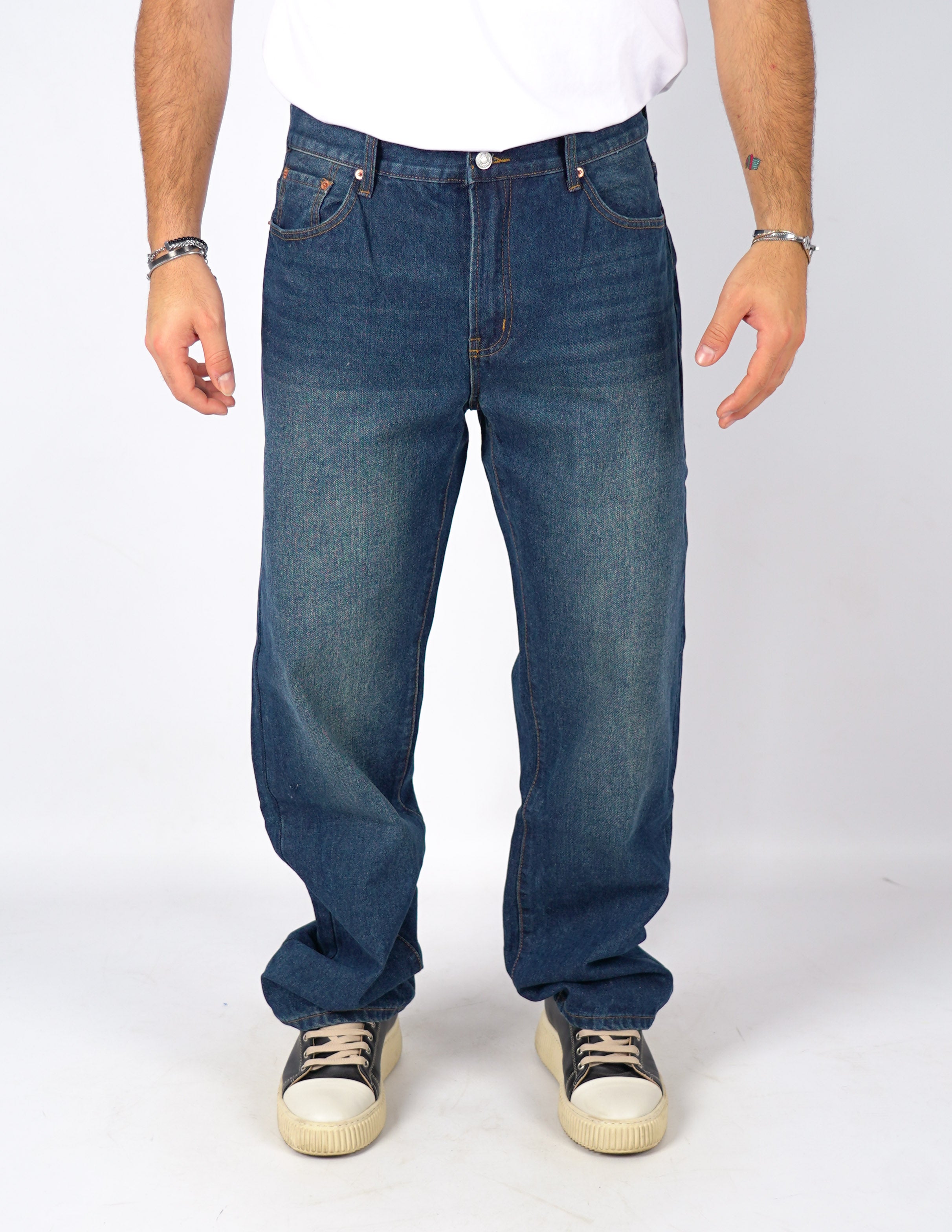 Jeans cinque tasche baggy fit