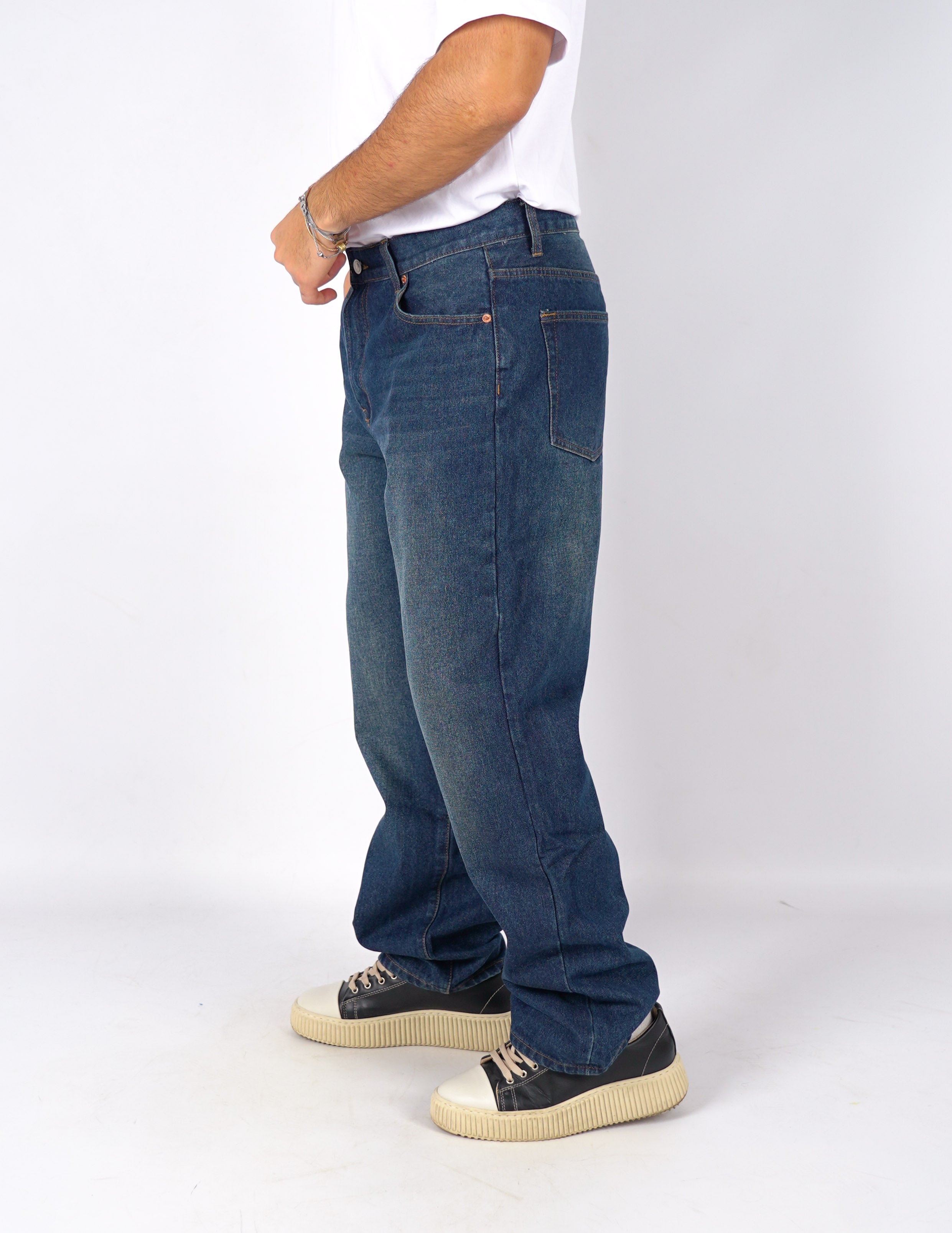 Jeans cinque tasche baggy fit