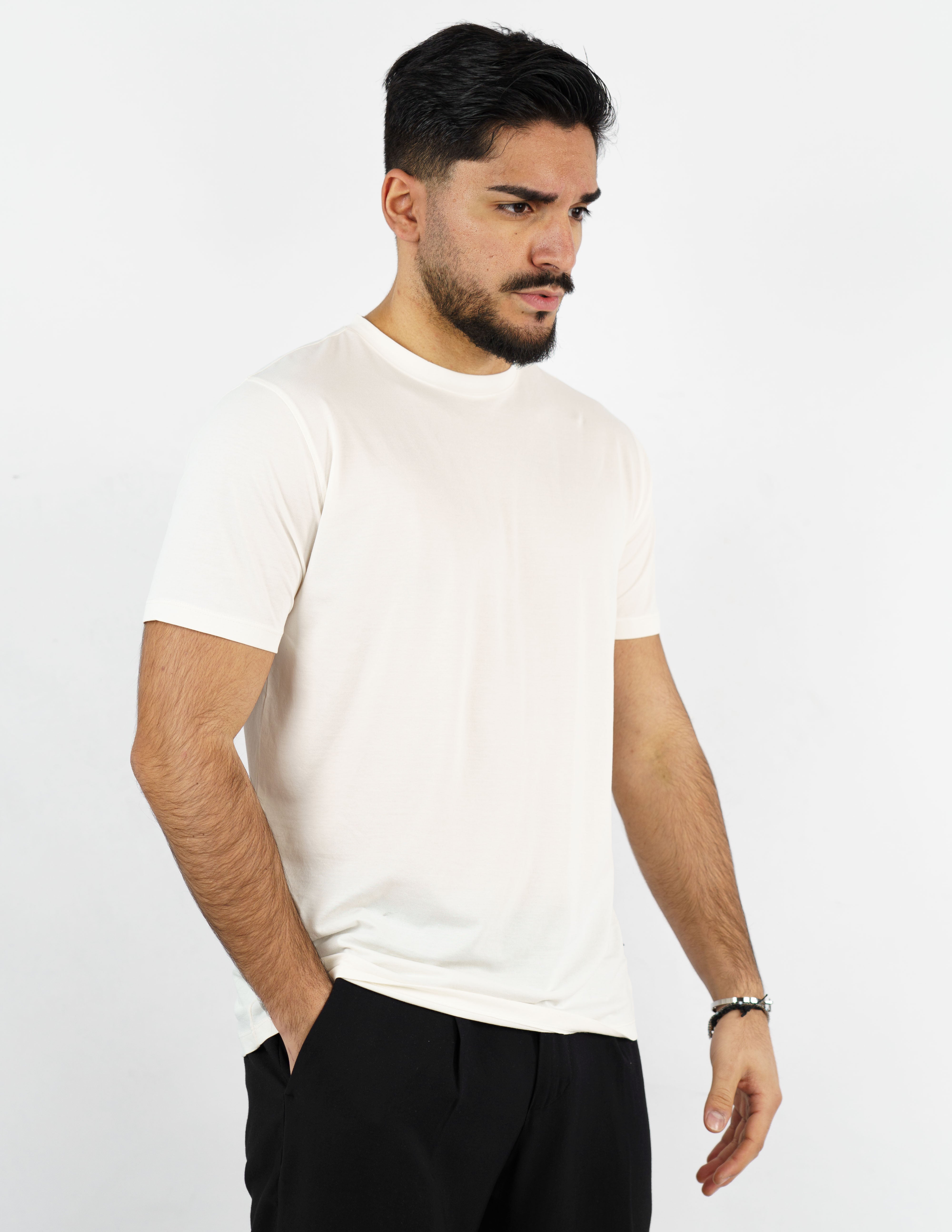t-shirt tessuto micro piquet