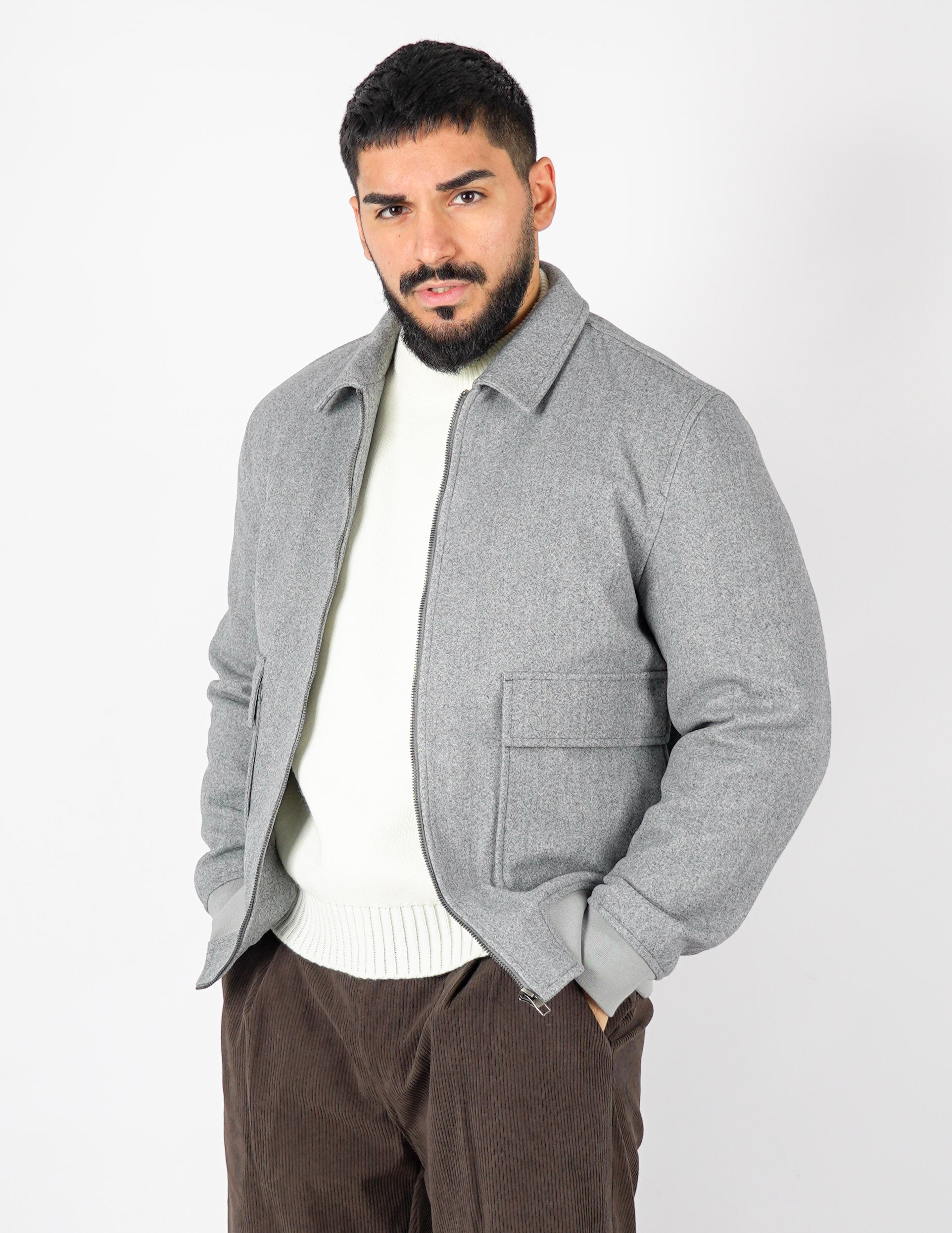 Cappottino con cerniera