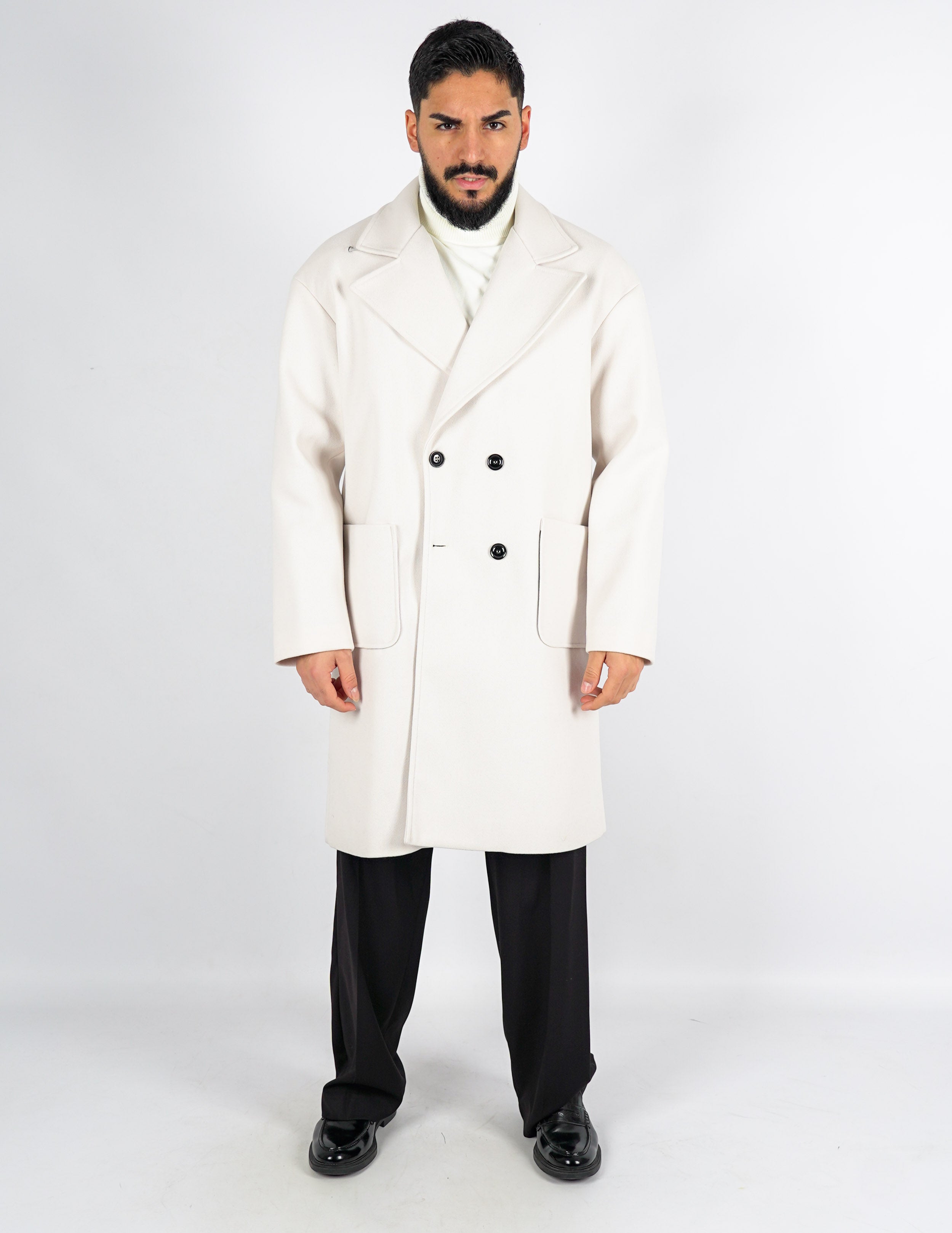 CAPPOTTO UOMO OVER DOPPIOPETTO