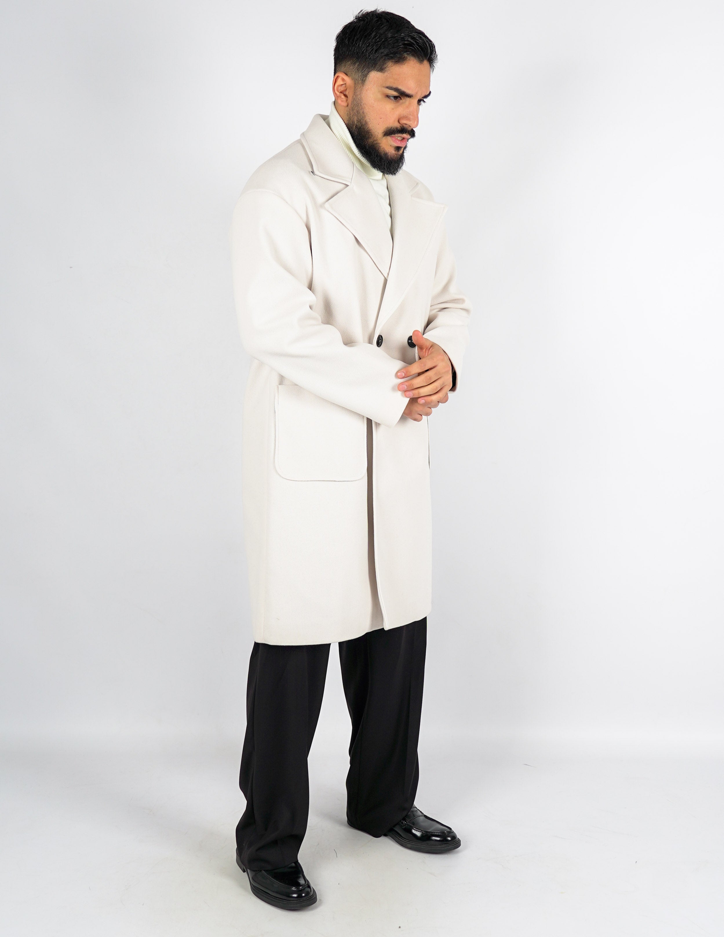 CAPPOTTO UOMO OVER DOPPIOPETTO