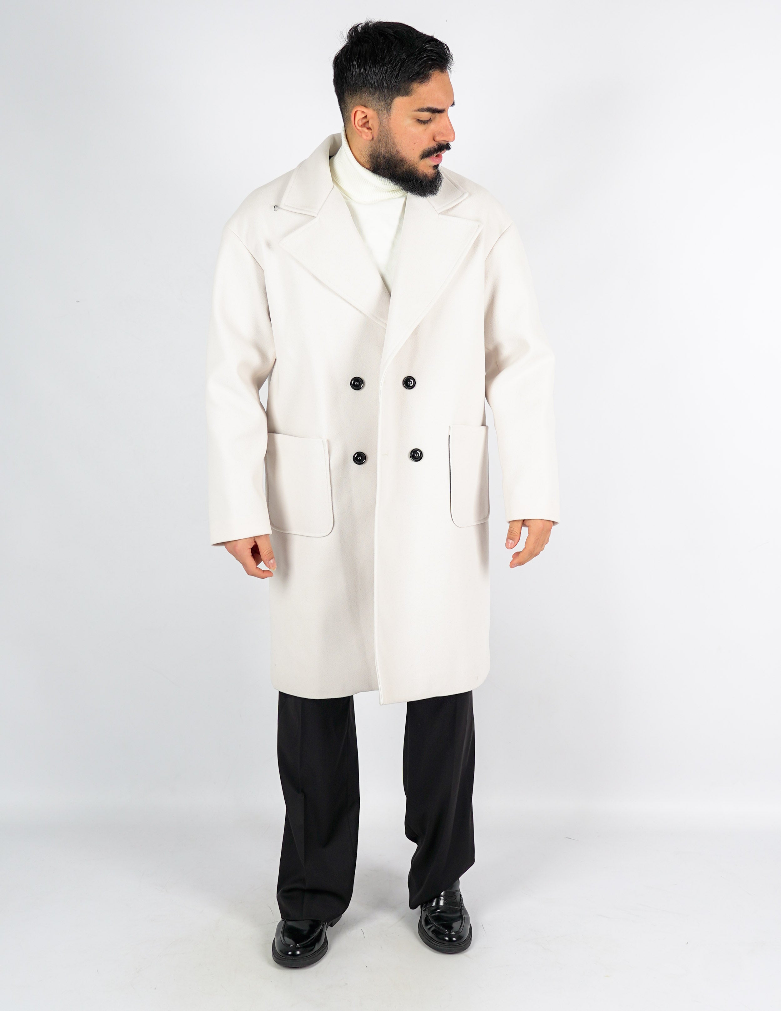 CAPPOTTO UOMO OVER DOPPIOPETTO