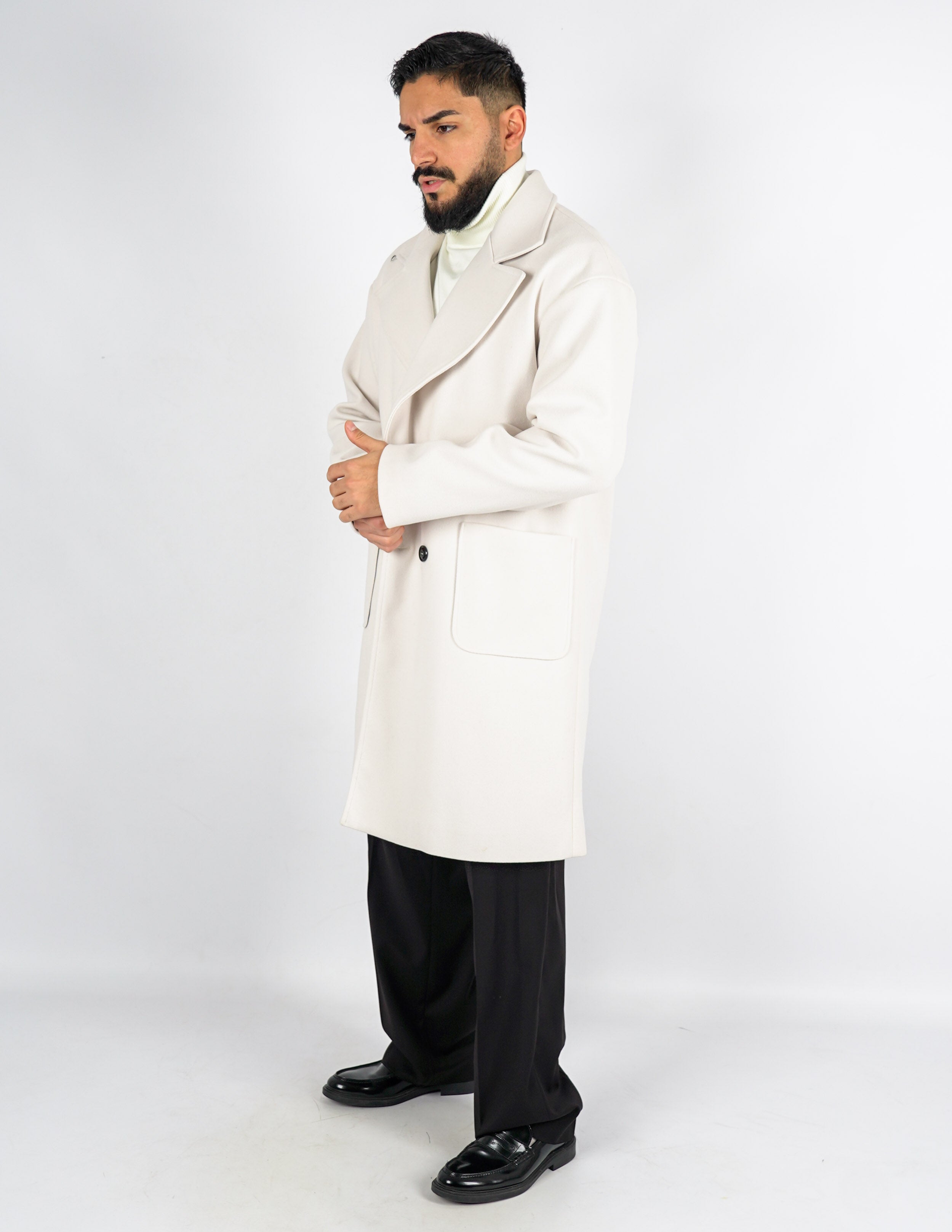 CAPPOTTO UOMO OVER DOPPIOPETTO