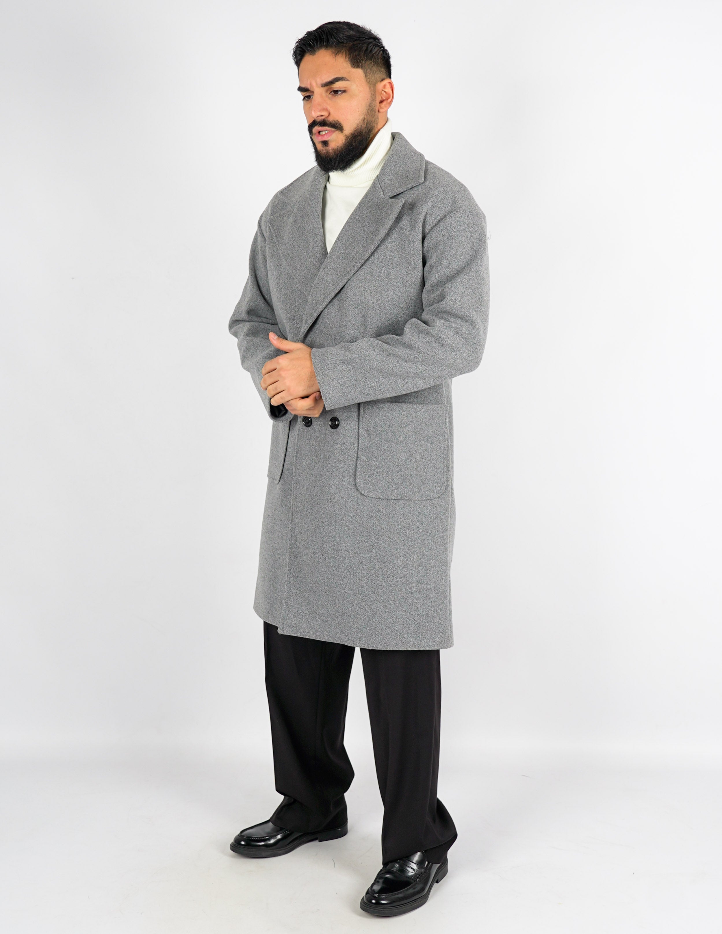 CAPPOTTO UOMO OVER DOPPIOPETTO