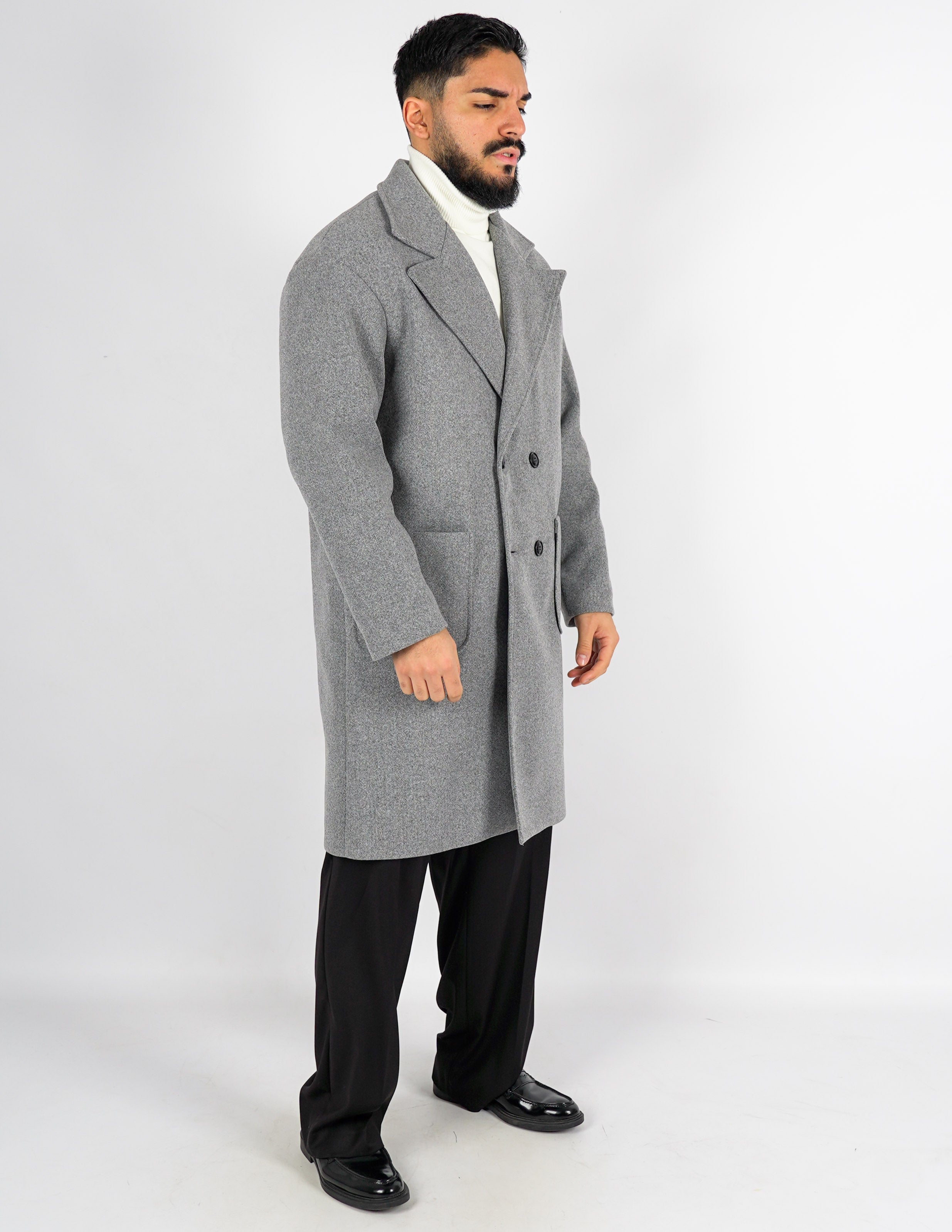 CAPPOTTO UOMO OVER DOPPIOPETTO