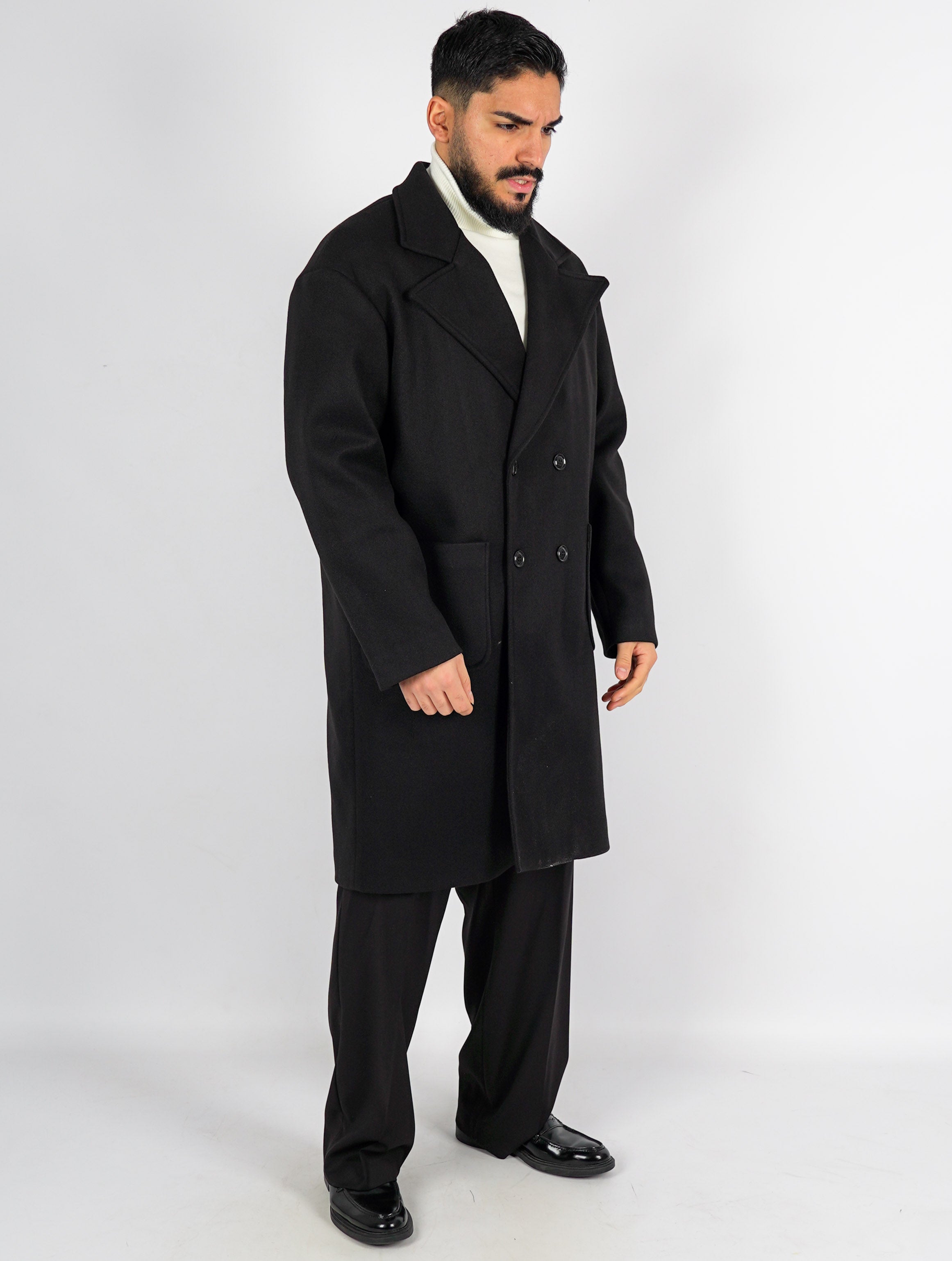 CAPPOTTO UOMO OVER DOPPIOPETTO